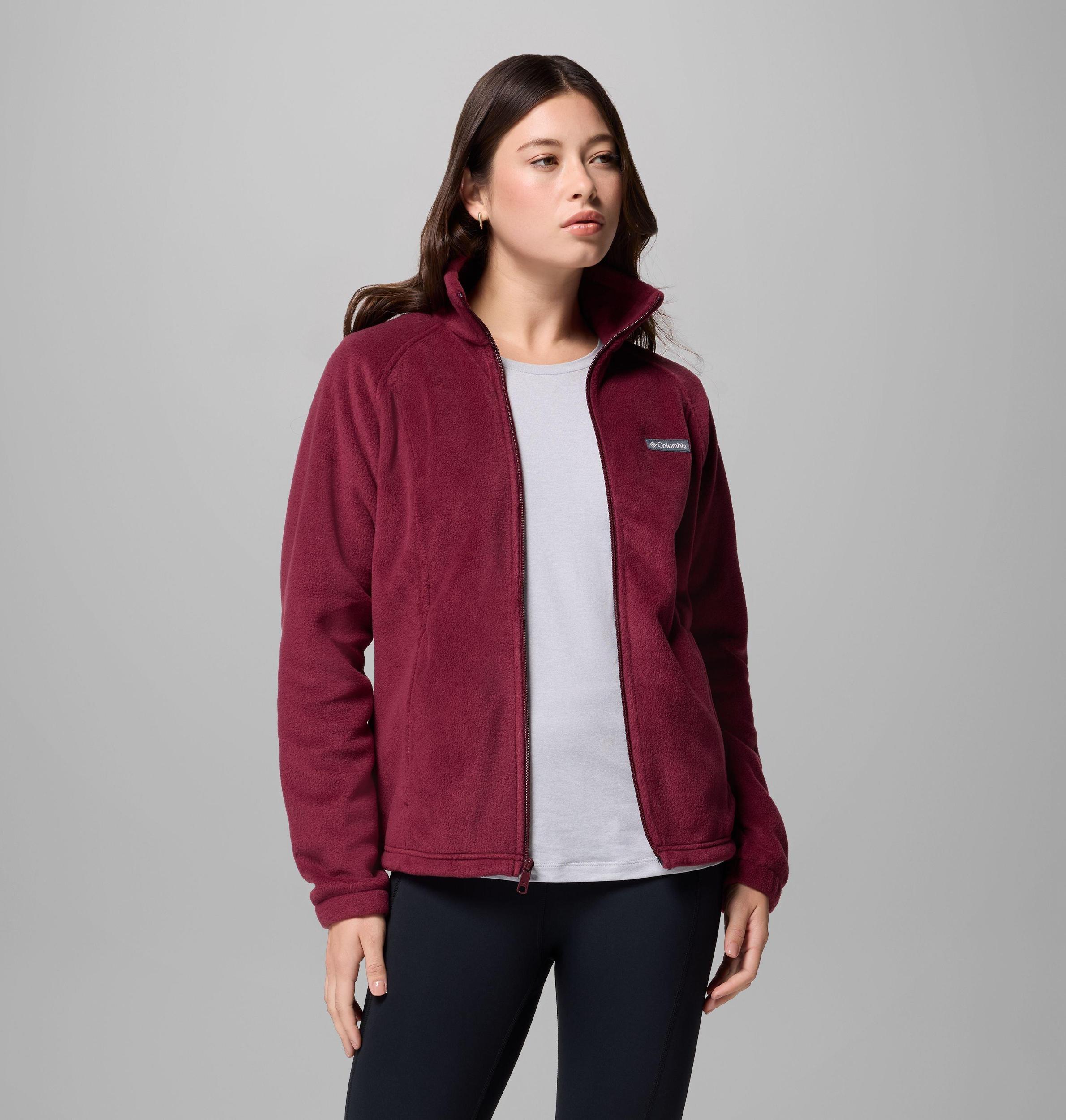 Columbia Womens Benton Springs Full Zip Fleece Jacket- Product Image