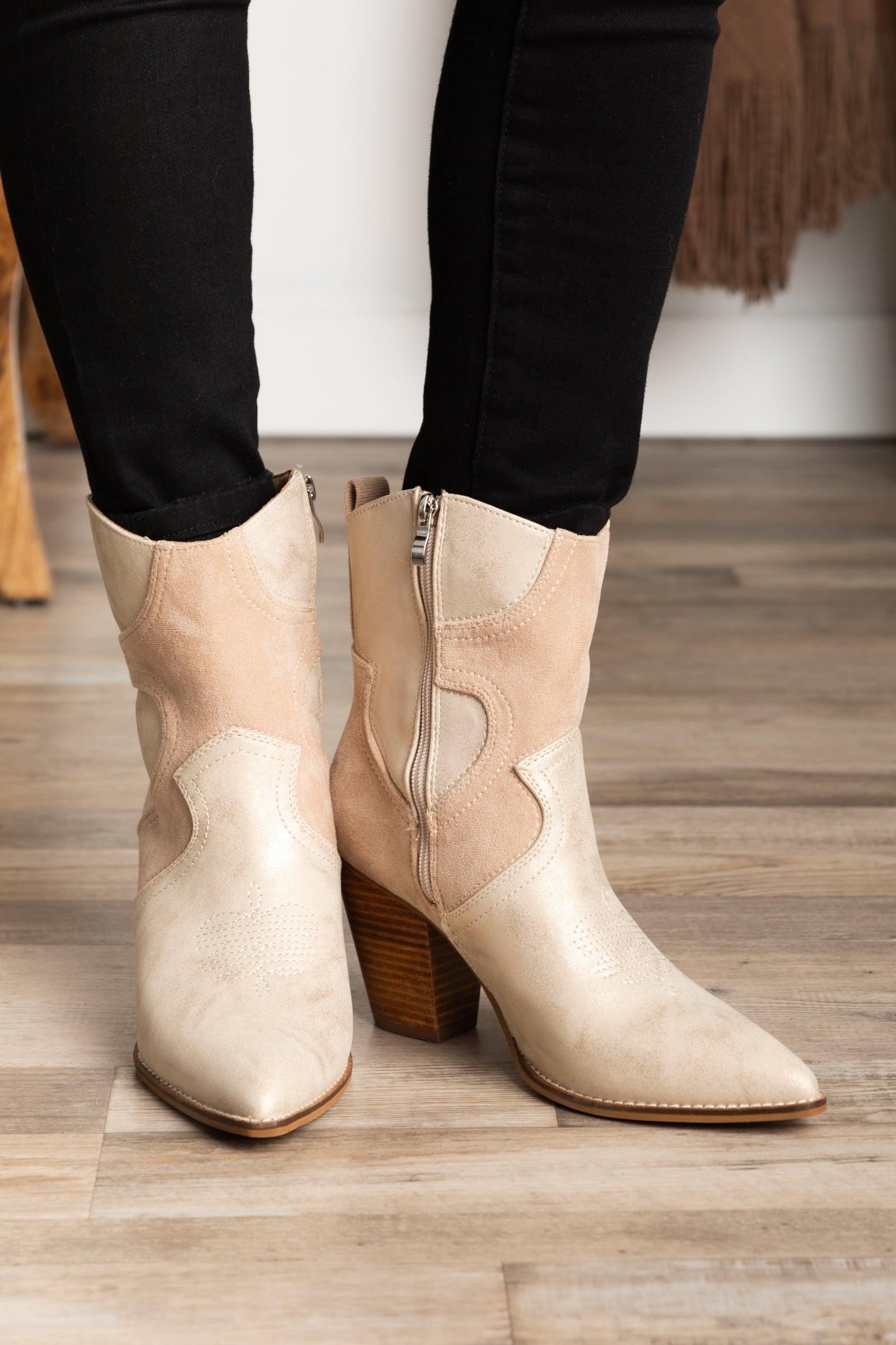 Corky's Gold Beige Good Looking Bootie Product Image