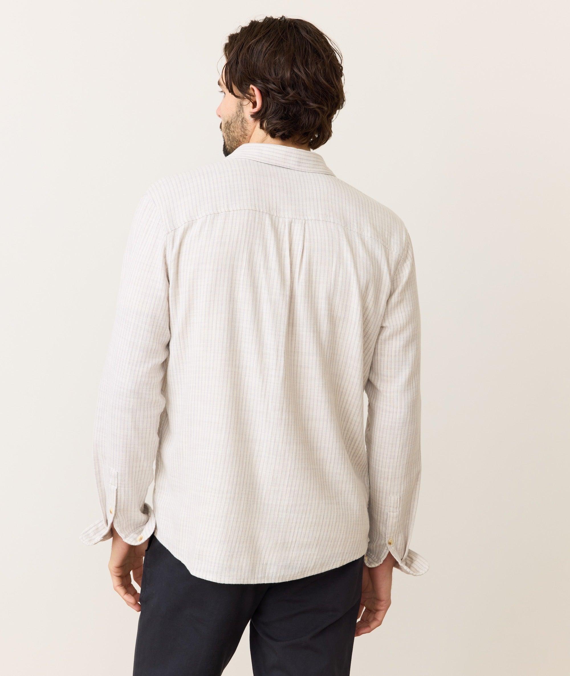Stretch Selvage Long Sleeve Shirt Product Image