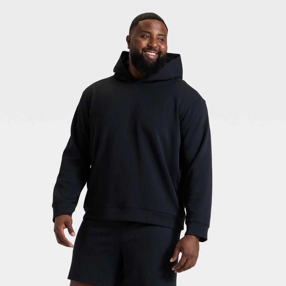 Men's Big Spacer Hoodie Sweatshirt - All In Motion™ Light Blue 3XL Product Image