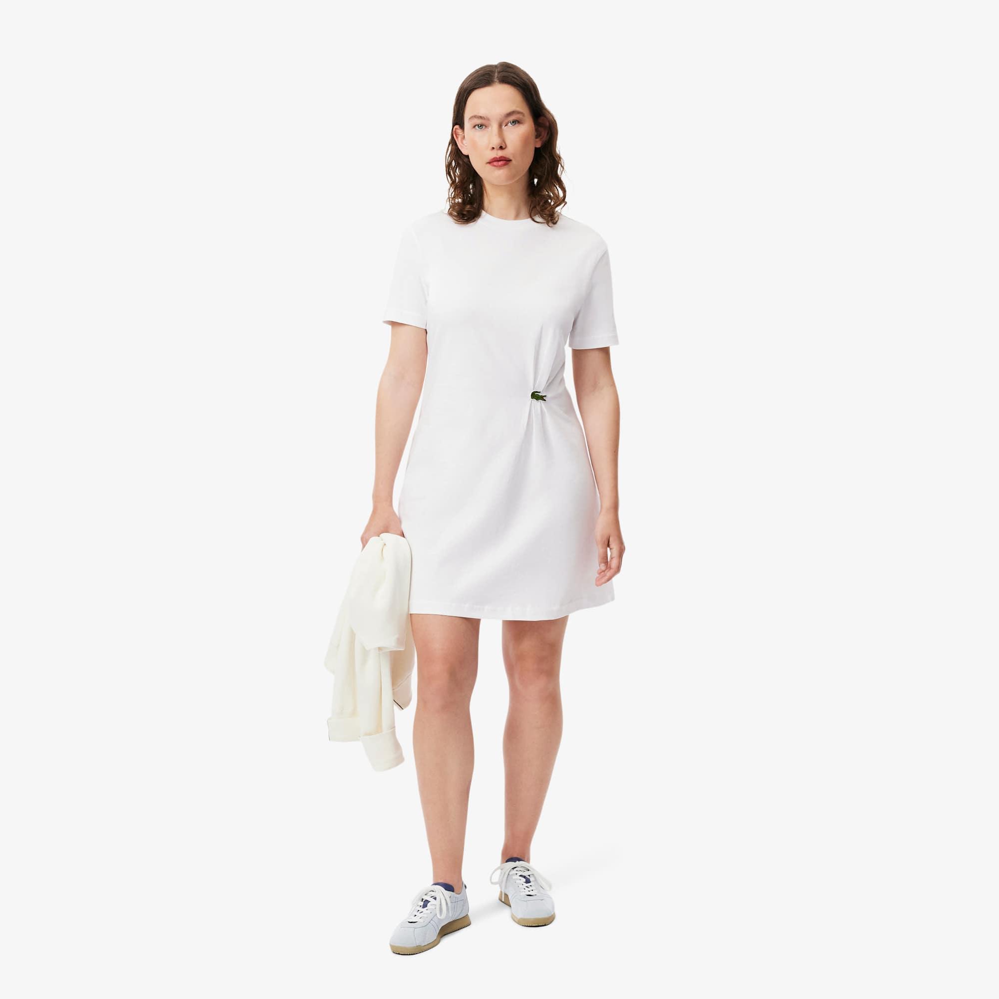 Draped T-shirt Dress Product Image