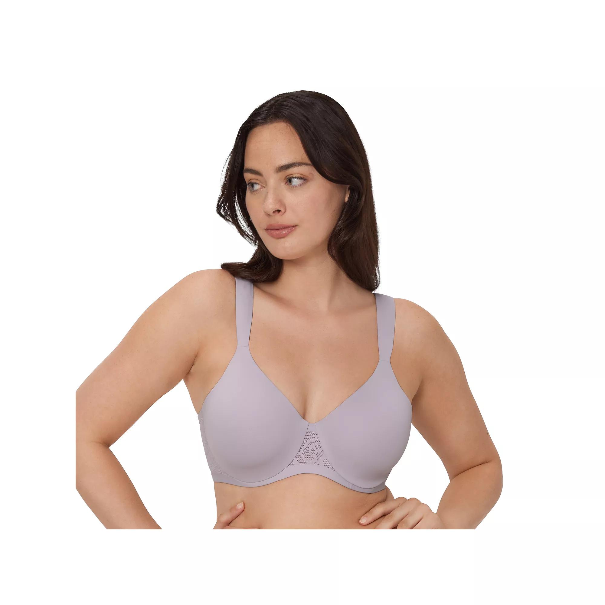 Bali®'s Coolest Smoothing Underwire T-Shirt Bra DF4580, Women's, Size: 36 C, Purple Iris Product Image