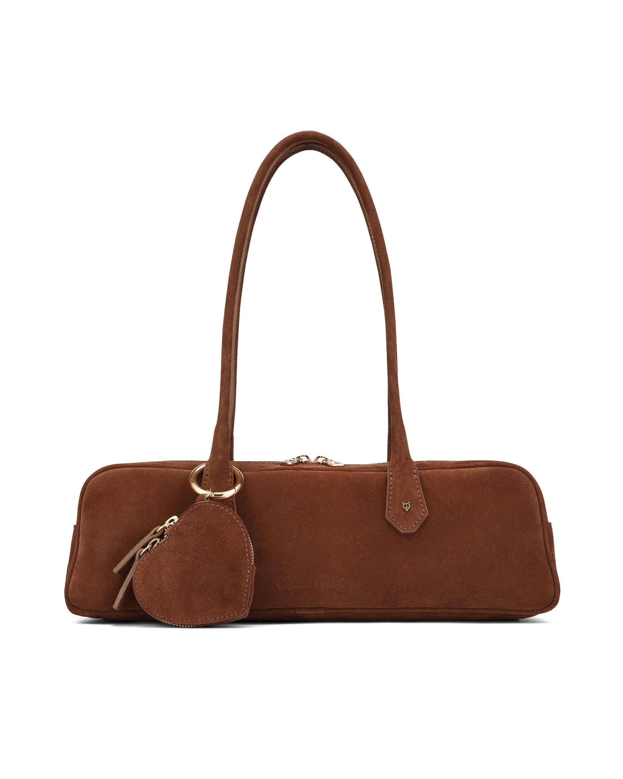 Candy Brown Suede Product Image