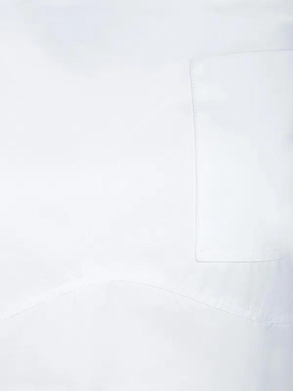 JACQUEMUS La Casaco Long Sleeve Cotton Shirtdress In White Product Image