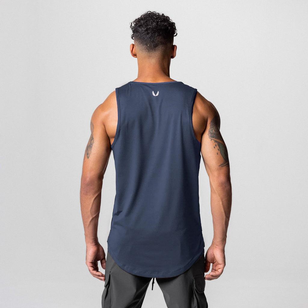 0830. AeroSilver® Tank Top - Navy Product Image