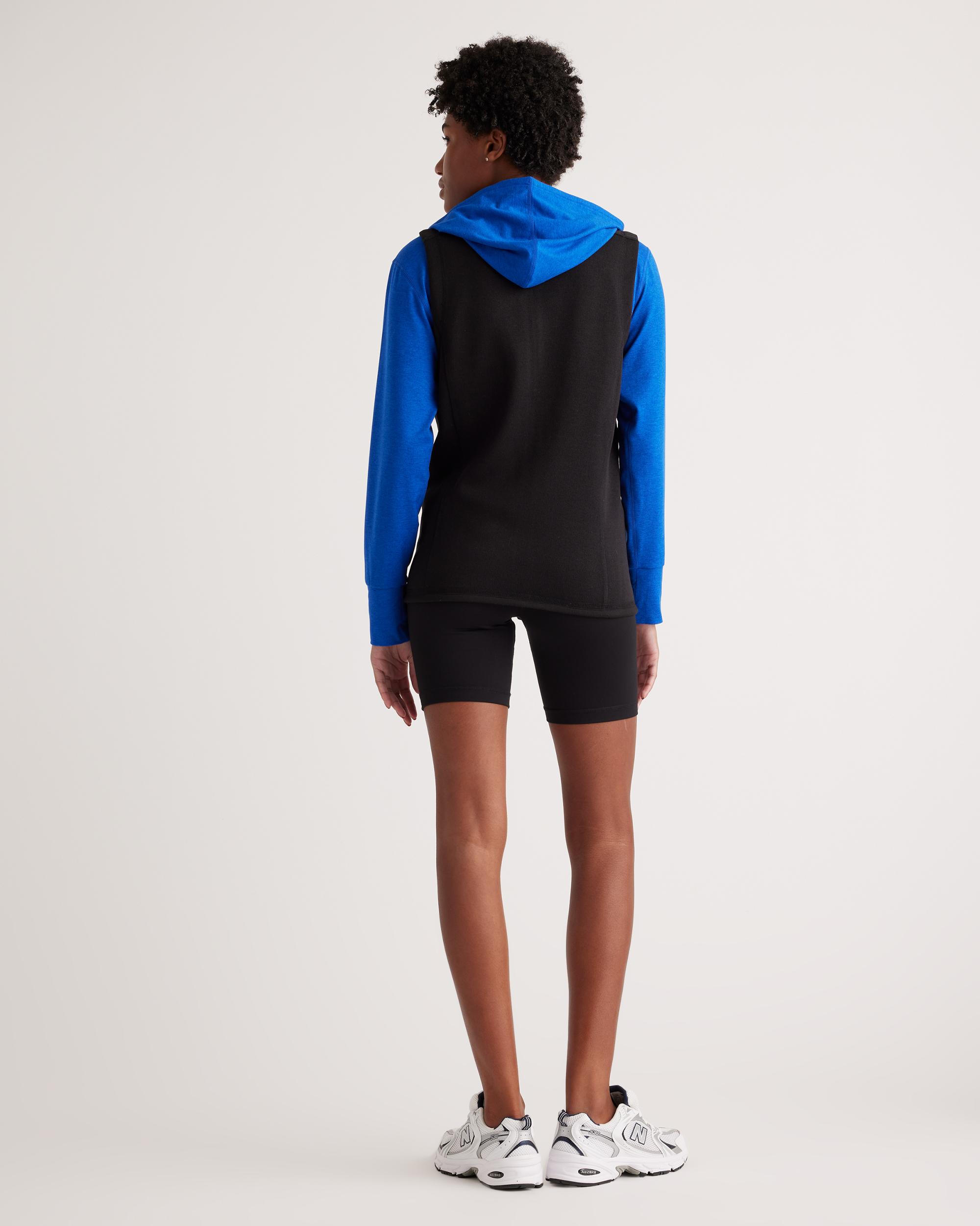 Quince | Women's Sweater-Knit Fleece Full-Zip Vest Recycled Polyester Product Image