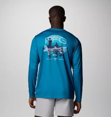 Columbia Mens PFG Terminal Tackle Tarpon Rise Long Sleeve Shirt- Product Image