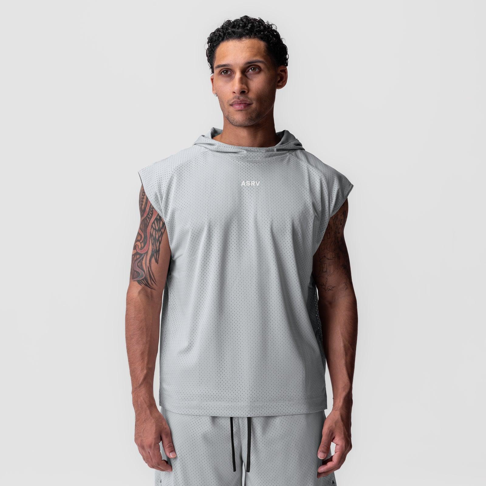 0983. Reversible 2-in-1 Cutoff Hoodie - Chai Product Image