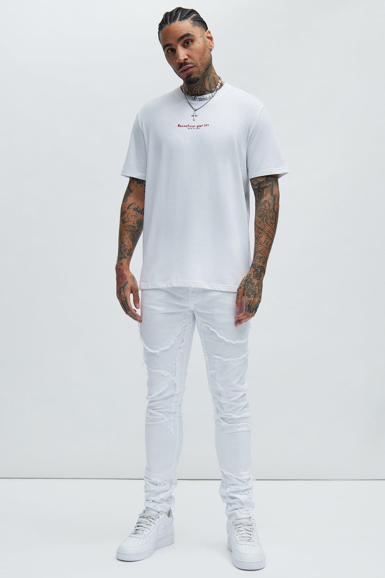 Love Is The Way Short Sleeve Tee - White Product Image
