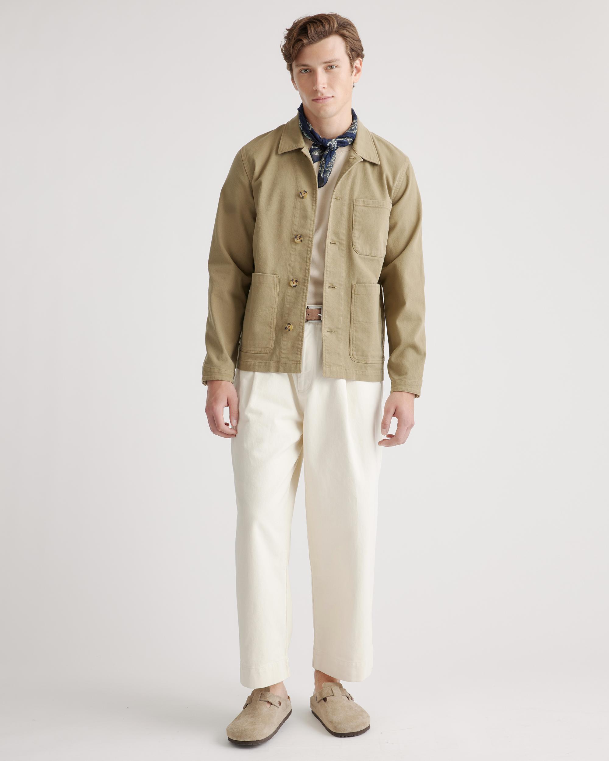 Quince | Men's Organic Comfort Stretch Chore Jacket Size XL, Organic Cotton Product Image