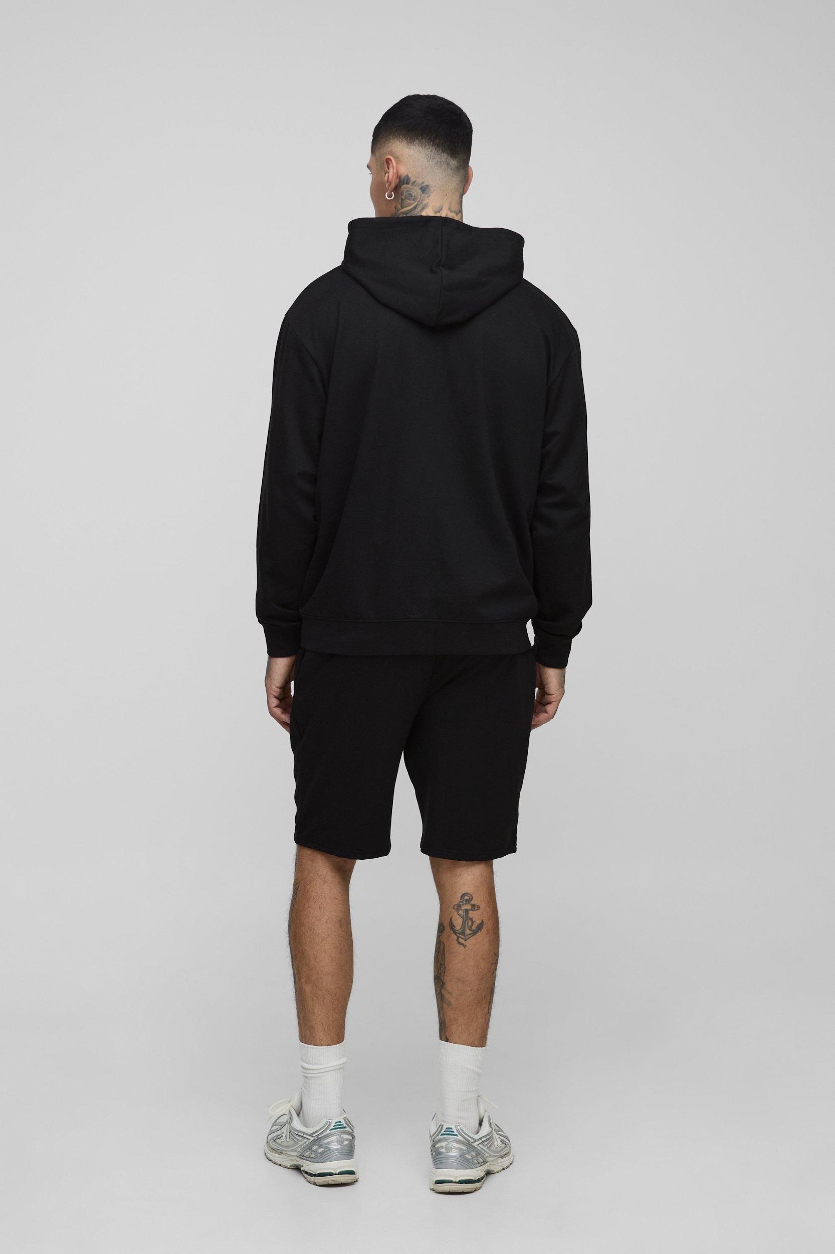 Tall 260GSM Loopback Regular Fit Basic Shorts | boohooMAN USA Product Image