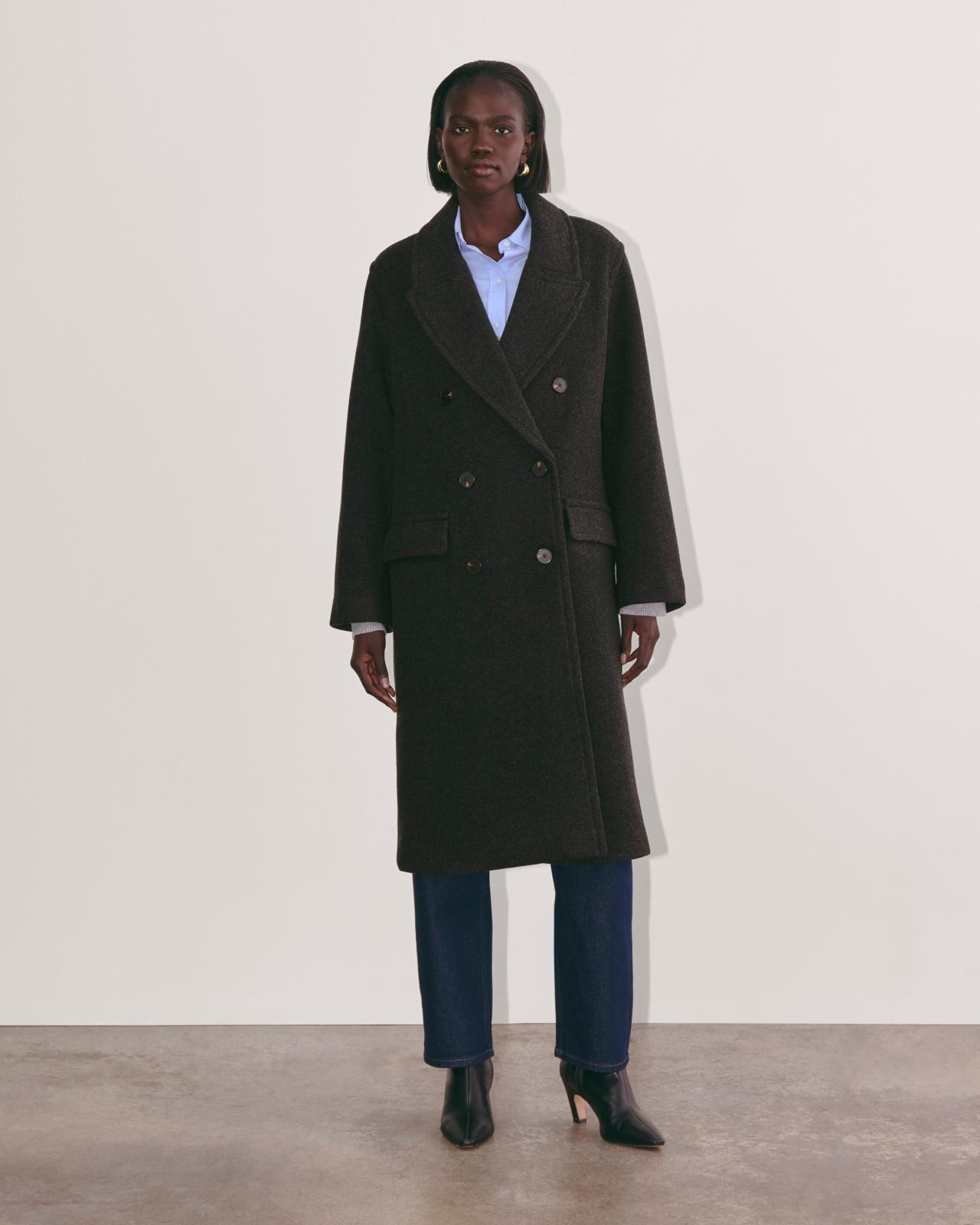 Womens Double-Breasted Coat in Wool by Everlane Product Image