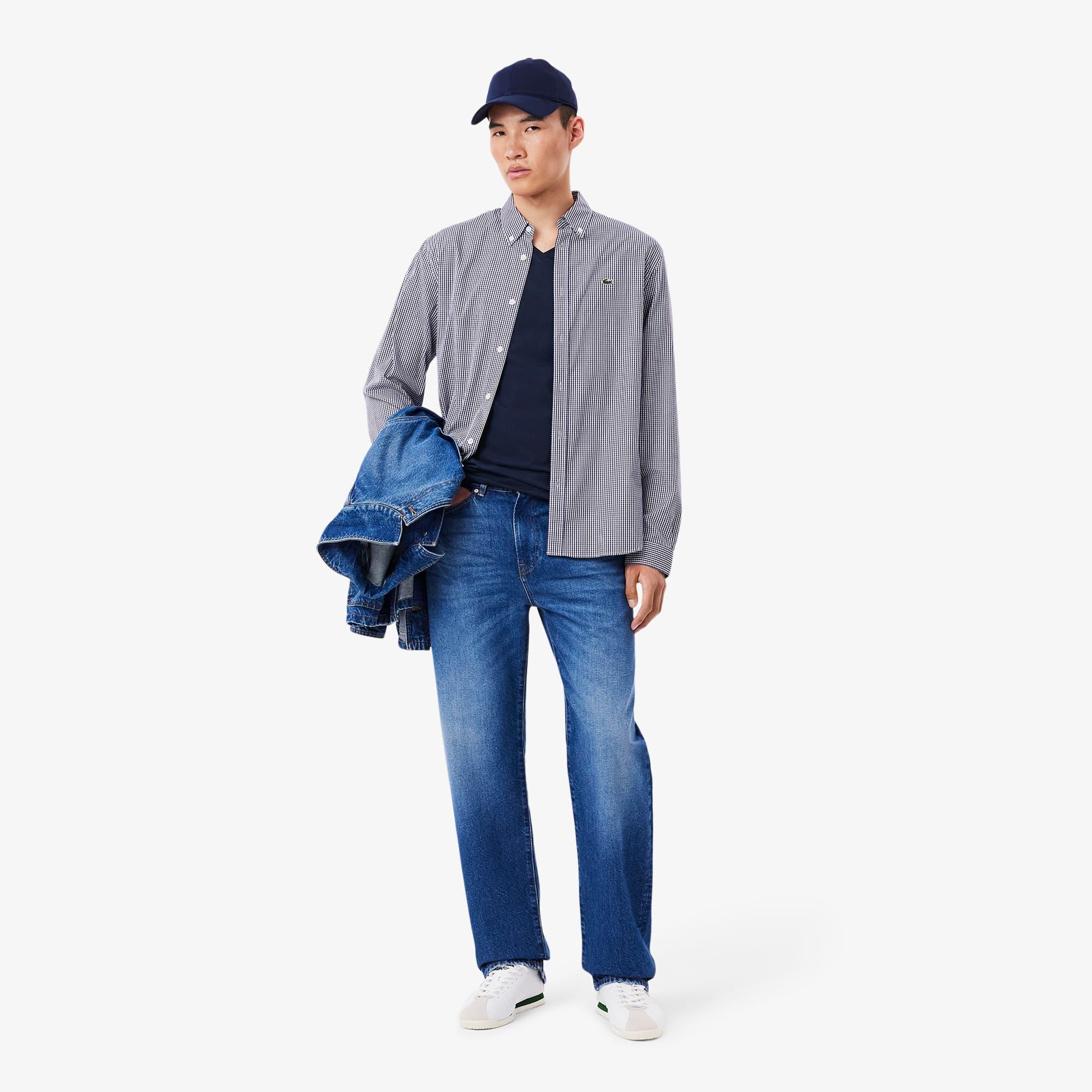 Men's Lightweight Pima Cotton V-Neck T-Shirt Product Image