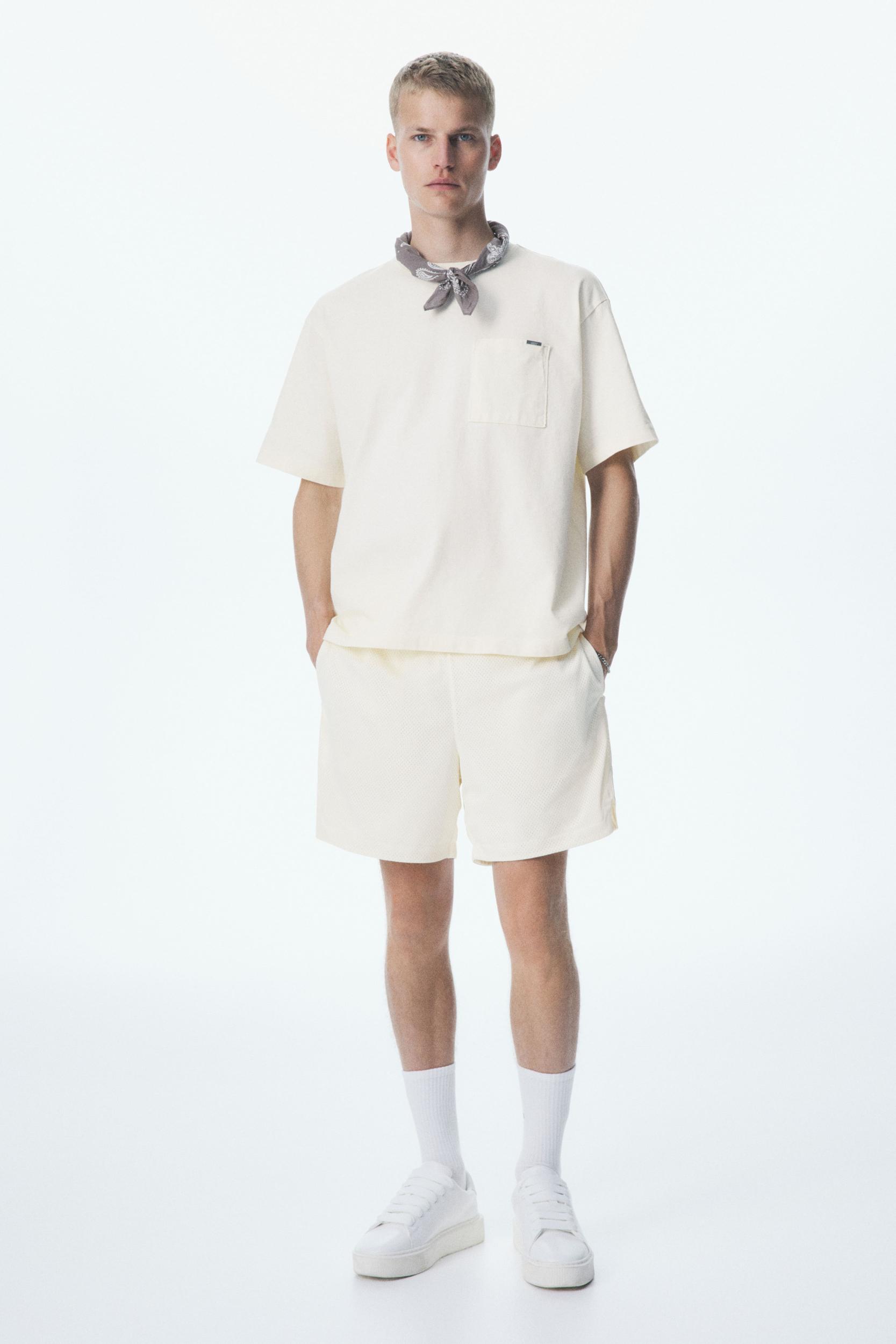 Regular-Fit Mesh Shorts Product Image