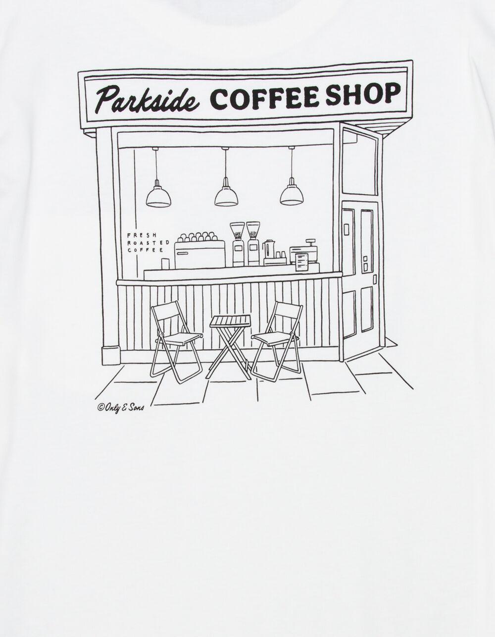 ONLY & SONS Archie Life Mens Relaxed Pocket Tee - WHITE Product Image