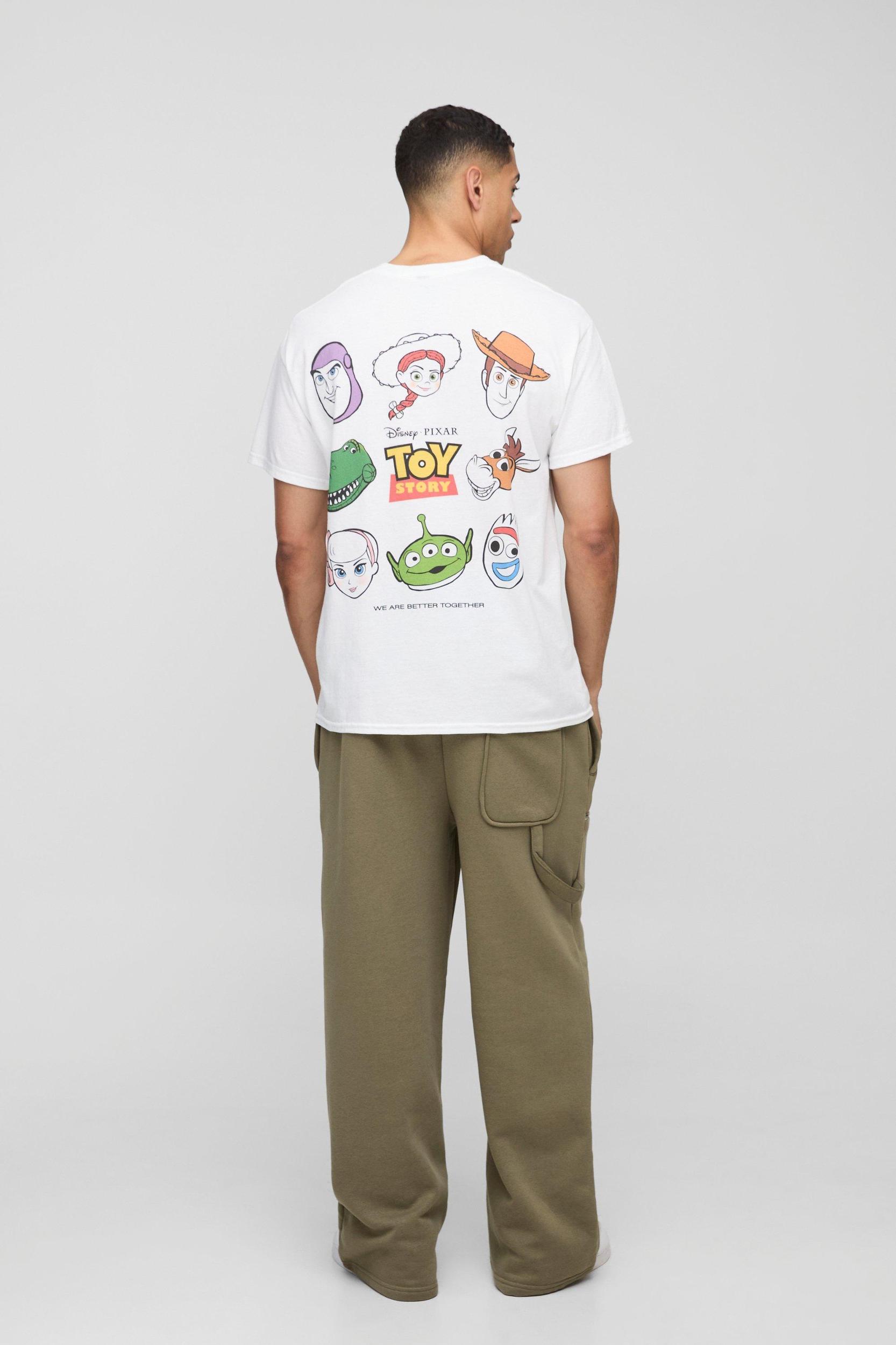 Oversized Disney Toy Story License Graphic T Shirt | boohooMAN USA Product Image