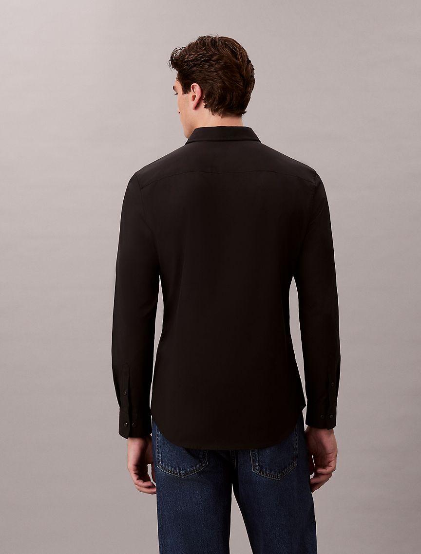 Supima Stretch Cotton Slim Shirt Product Image
