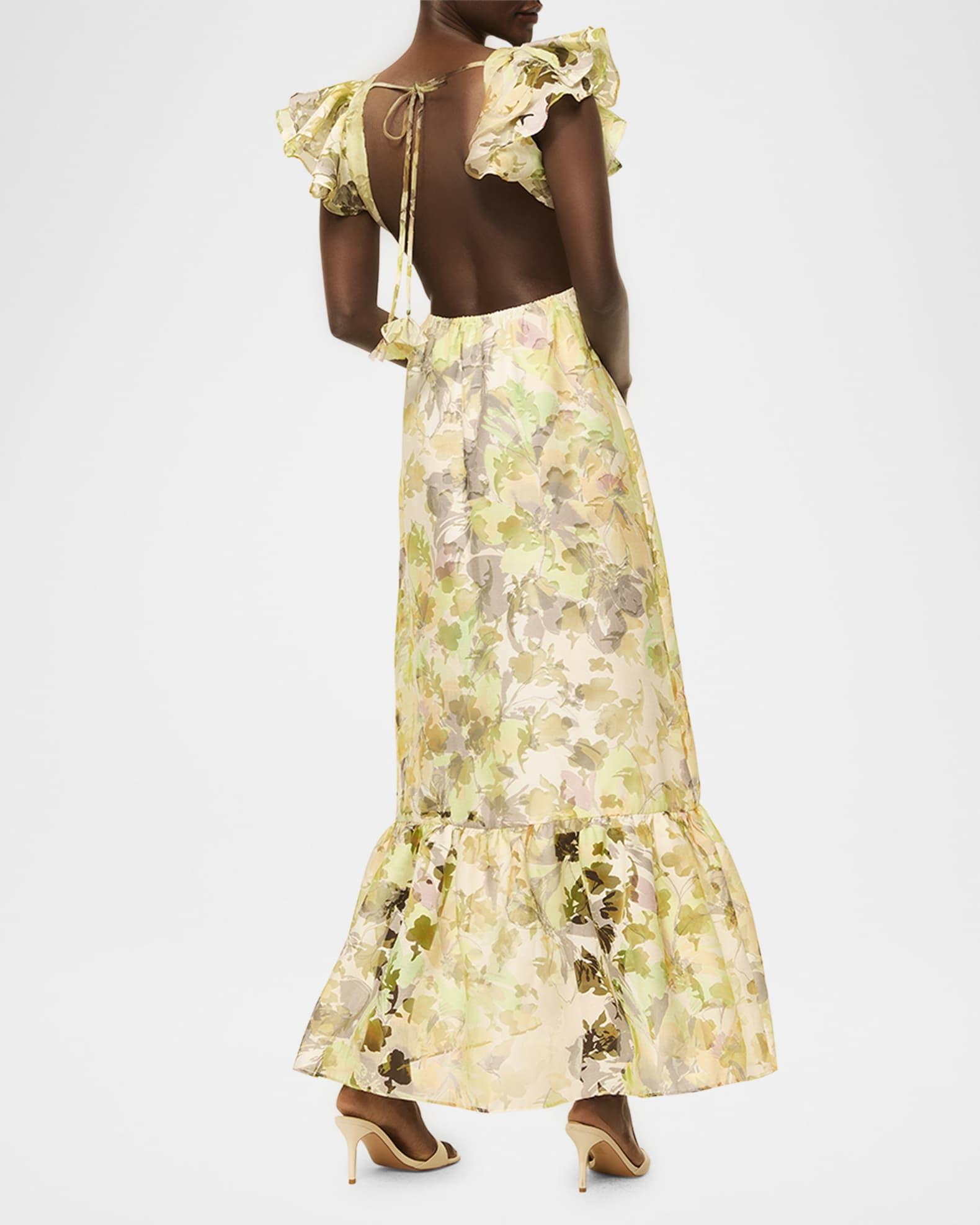 Septima Backless Midi Dress Product Image