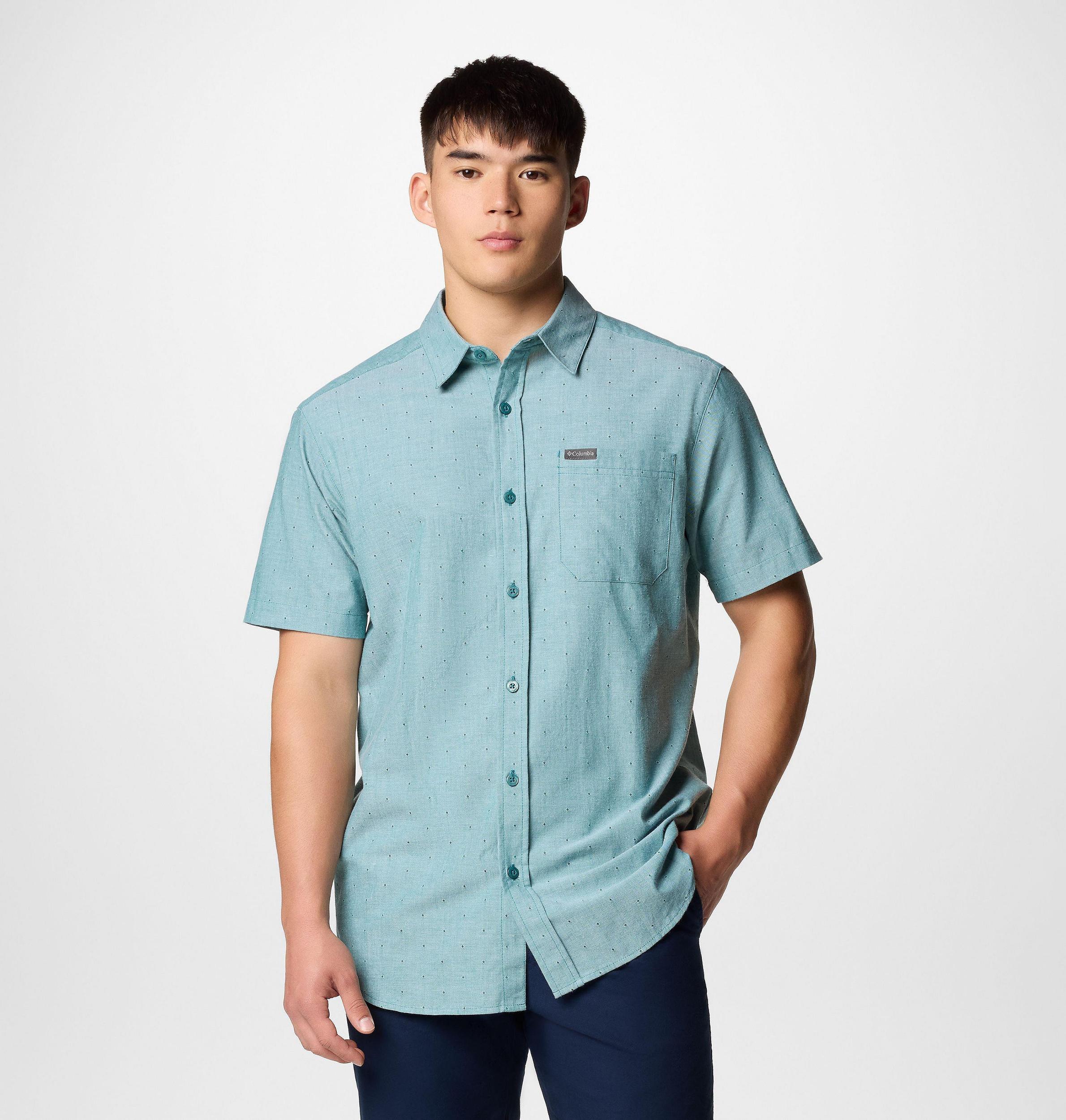Columbia Men's Rapid Rivers Novelty Short Sleeve Shirt- Product Image