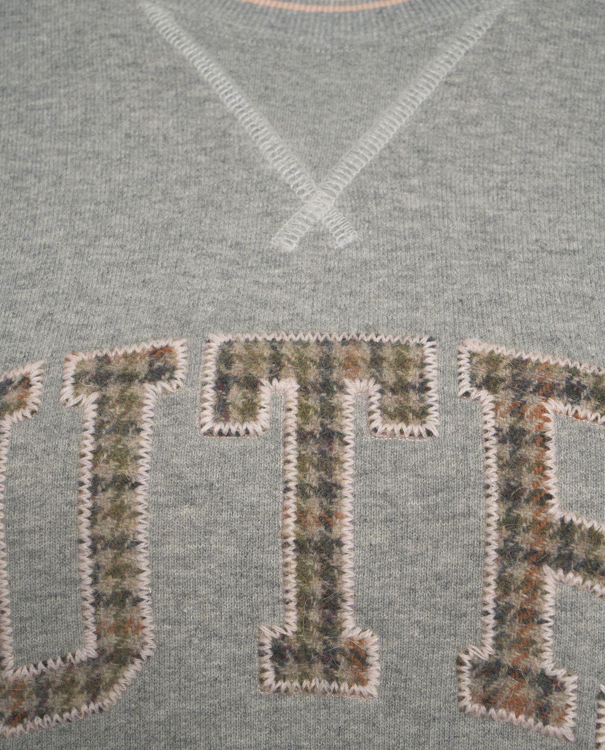 Sweatshirt with logo embroidery Product Image