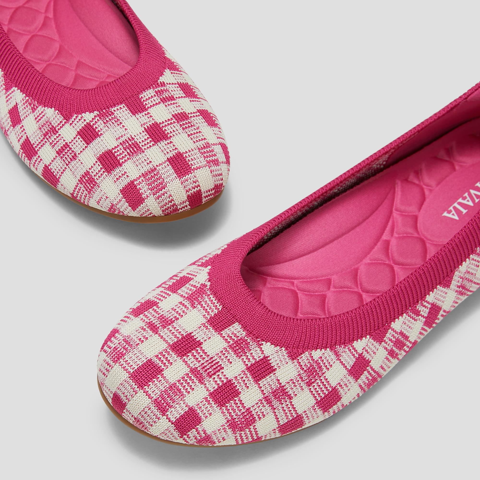 Water-Repellent Round-Toe Walking Flats (Claire Walker) Product Image