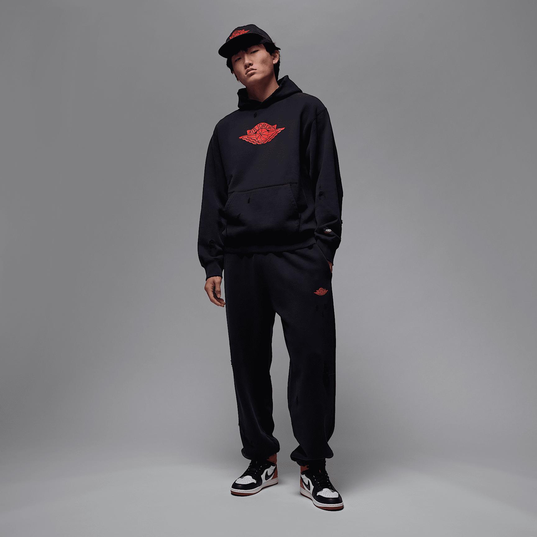 Mens Jordan Rare Air Fleece Pullover Hoodie | IB3003-324 Product Image