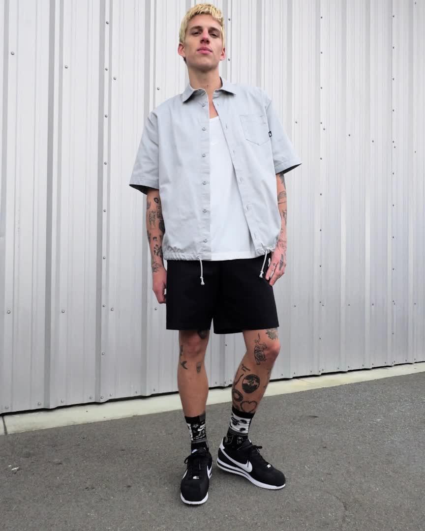 Nike Mens Cortez Textile Shoes | HF0263-001 Product Image