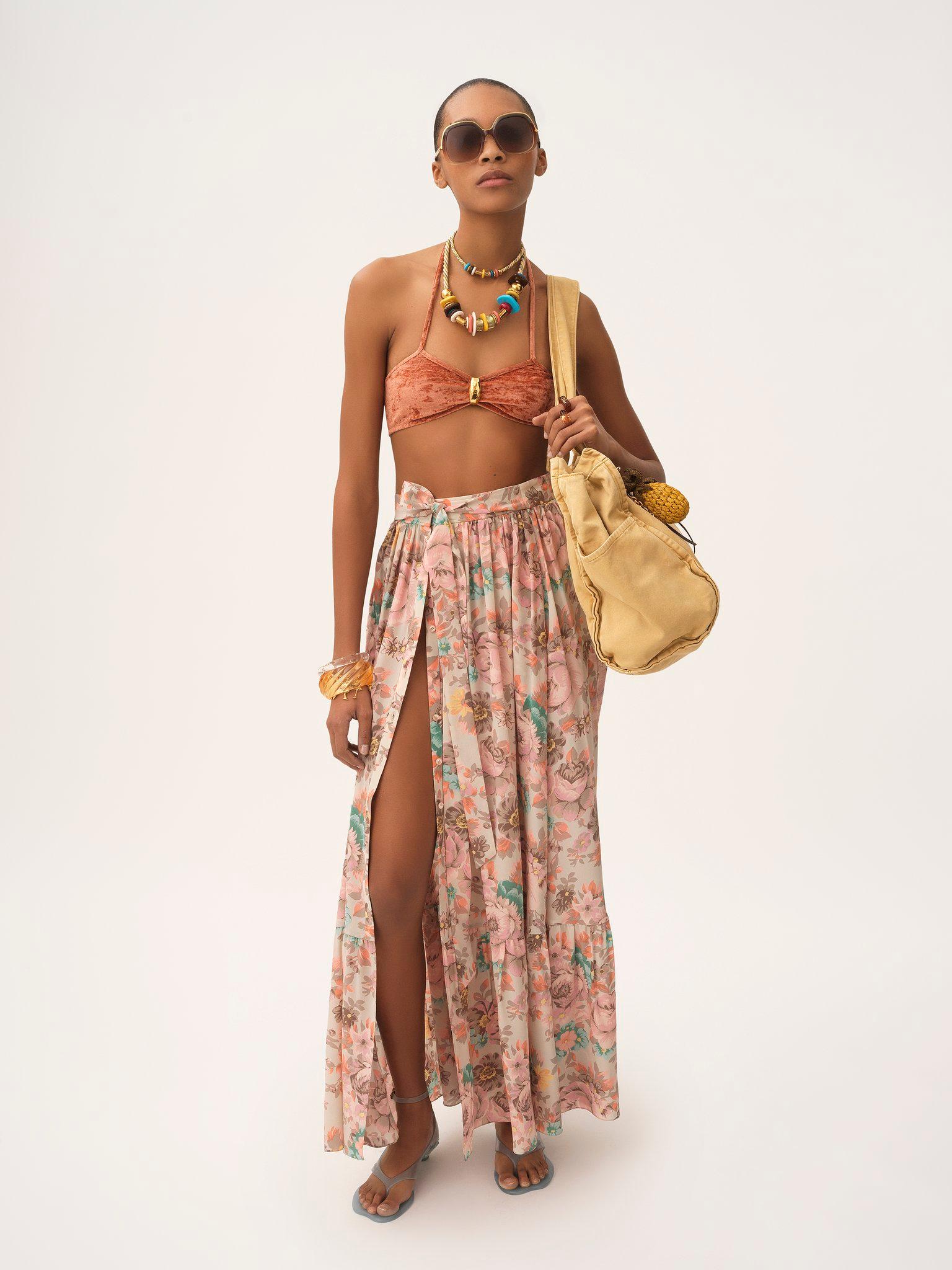 Metal-detail bikini top Product Image