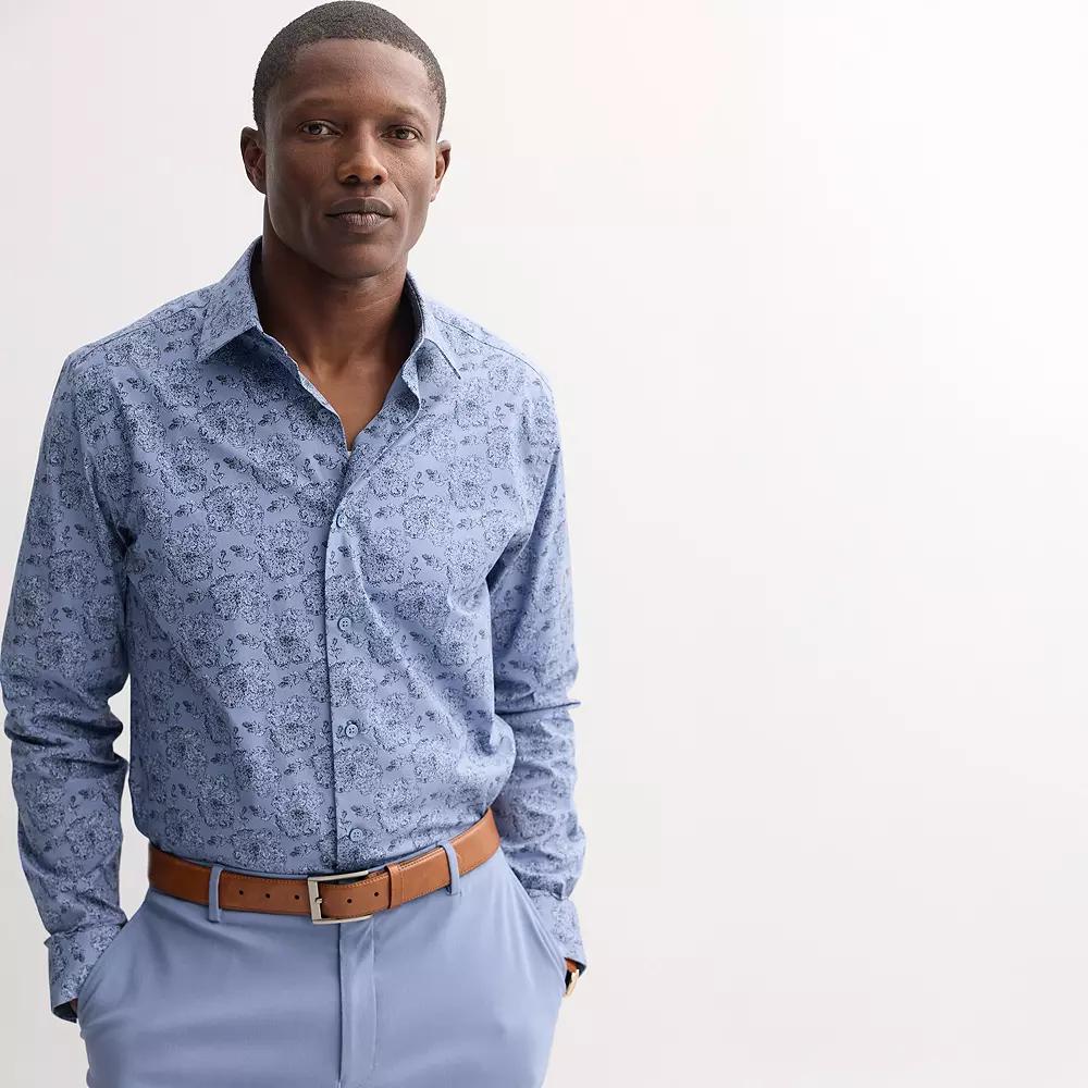 Men's Apt. 9® Premier Flex Regular-Fit Dress Shirt,  Product Image
