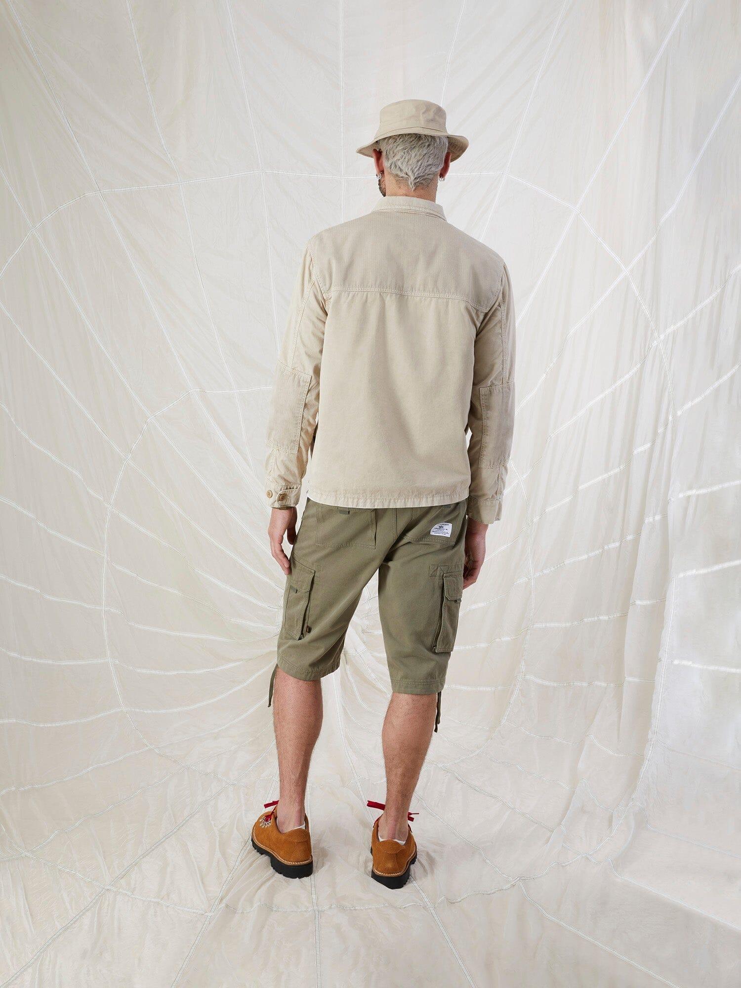 CONTRAST SHIRT JACKET (SEASONAL) Male Product Image