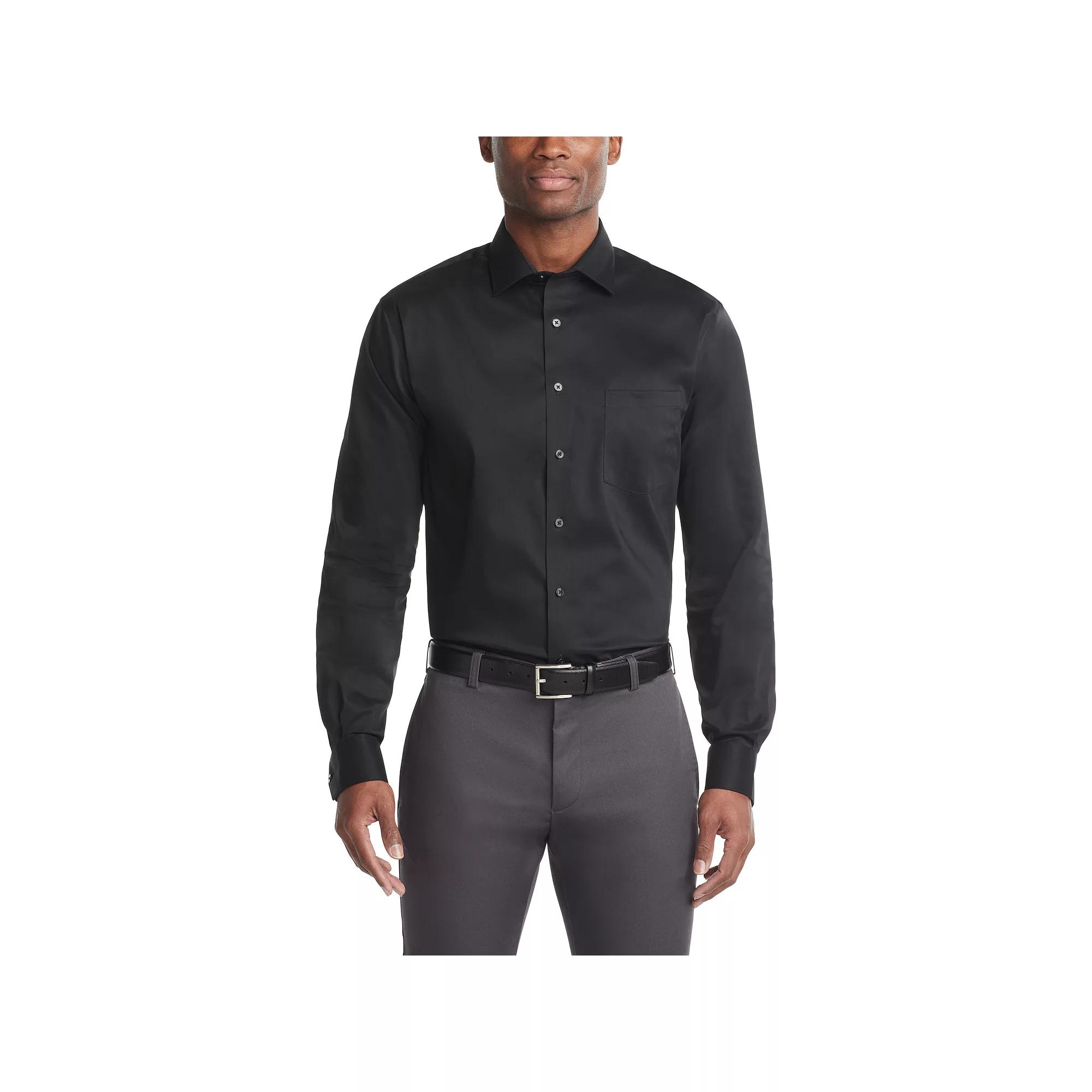 Men's Van Heusen Regular-Fit Ultra Wrinkle Free Dress Shirt,  Product Image