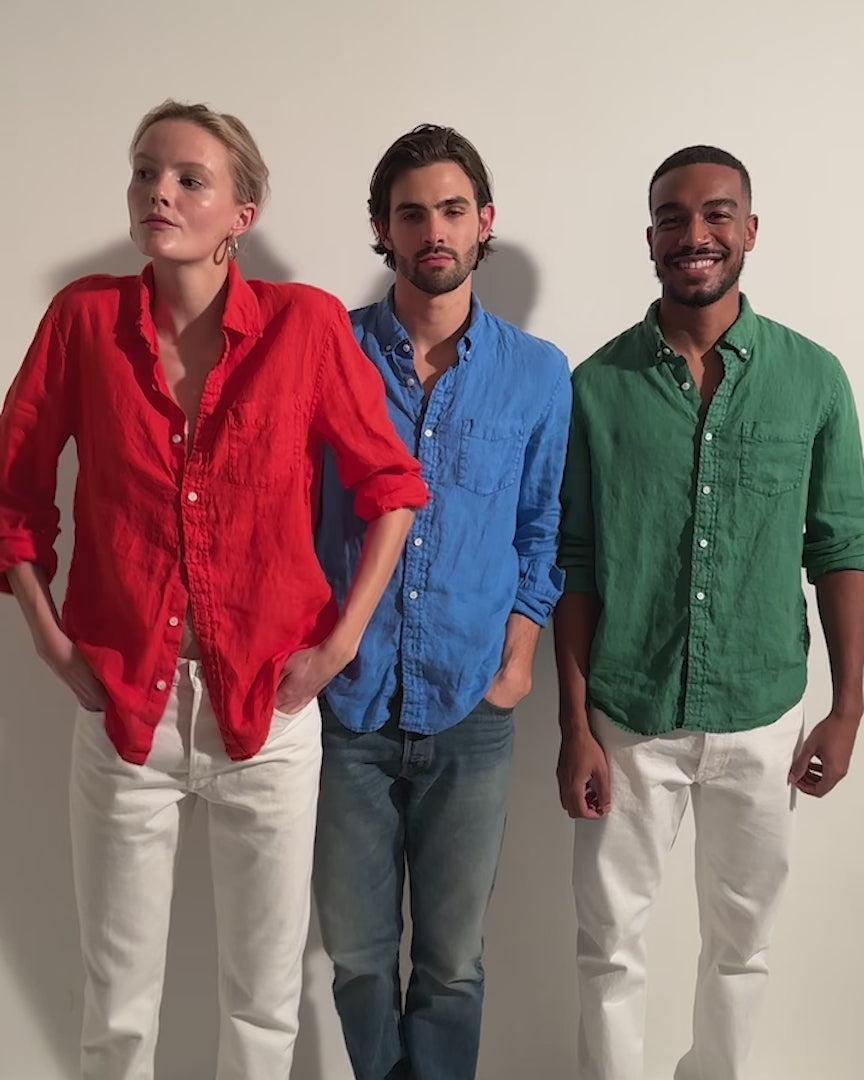 Mill Shirt in Linen Product Image