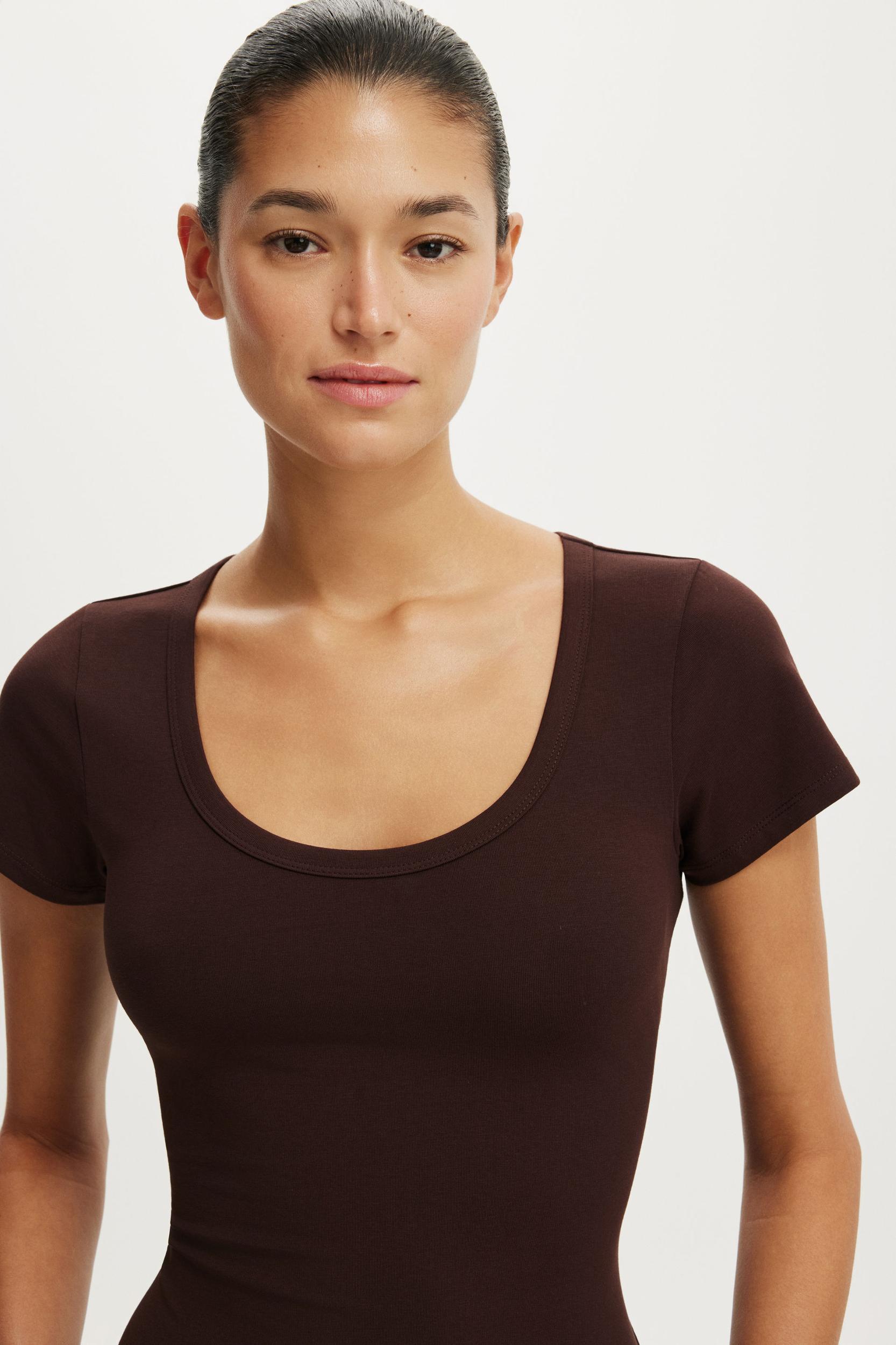 Everyday Smooth Scoop Neck Tee Product Image