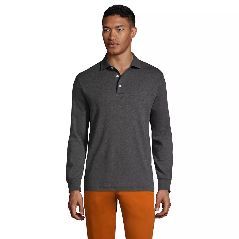 Big & Tall Lands' End Classic-Fit Supima Interlock Polo, Men's,  Product Image