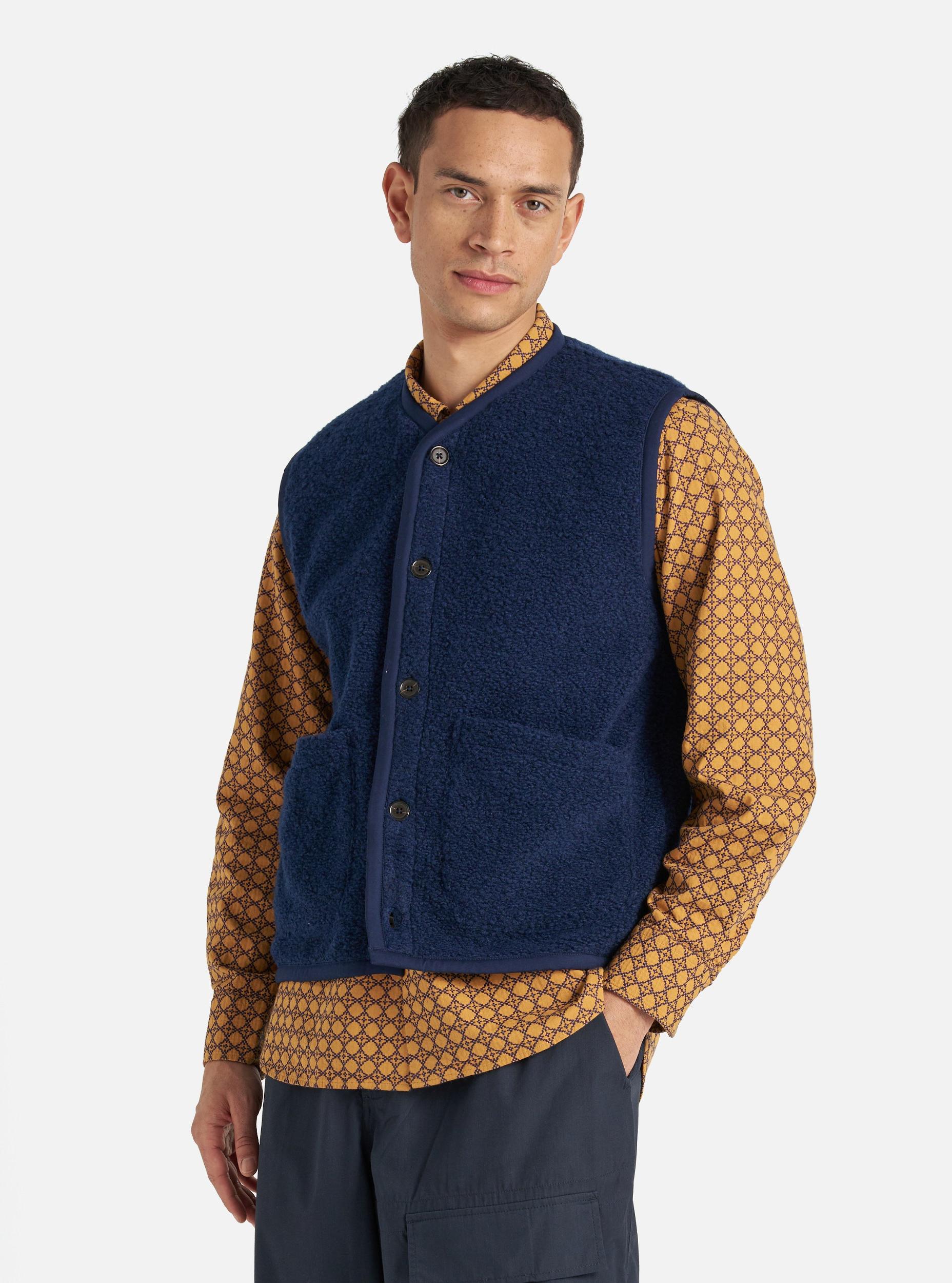 Navy Alvar Fleece Lancaster Gilet Product Image