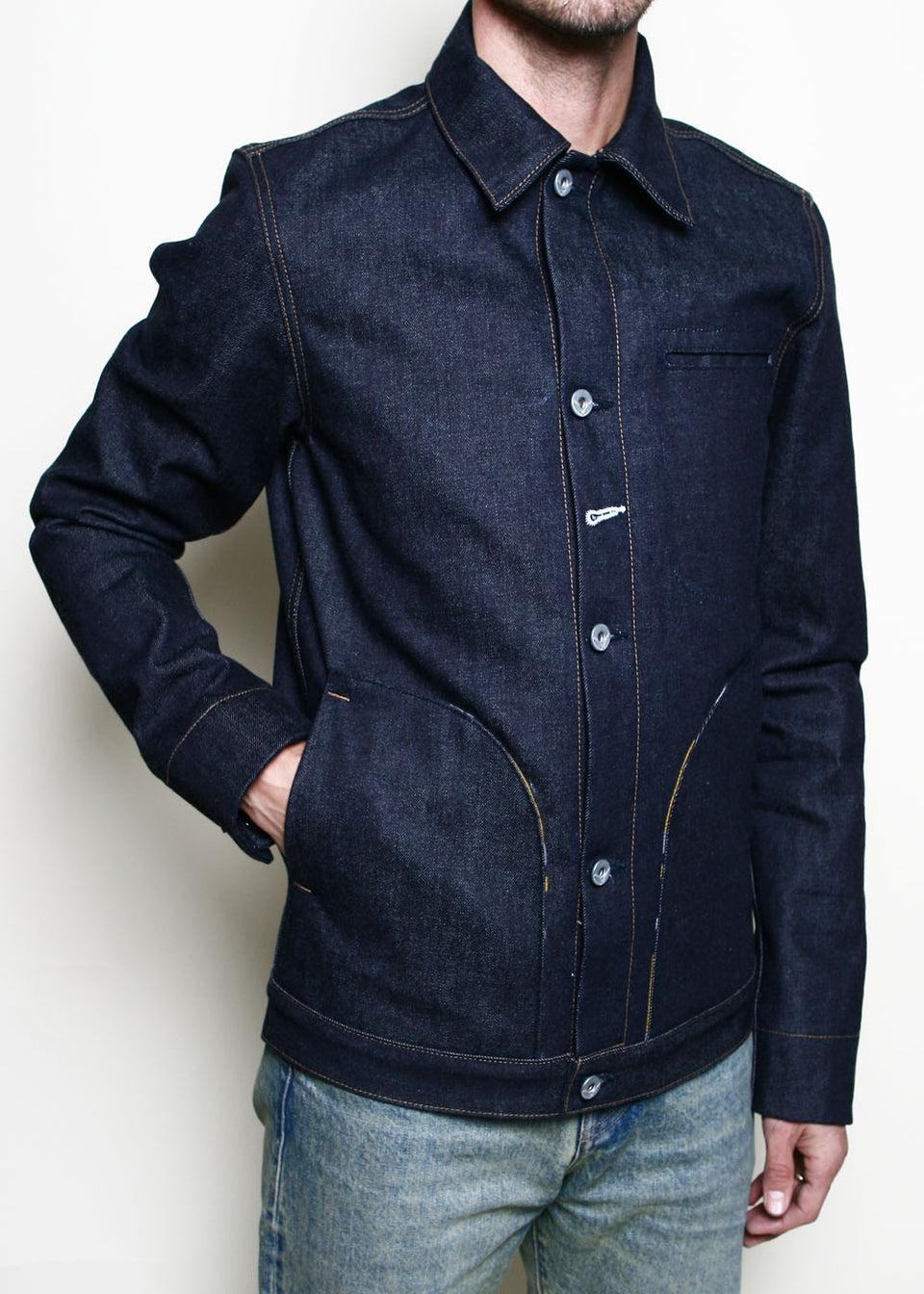 Lined Supply Jacket // 15oz Indigo Product Image