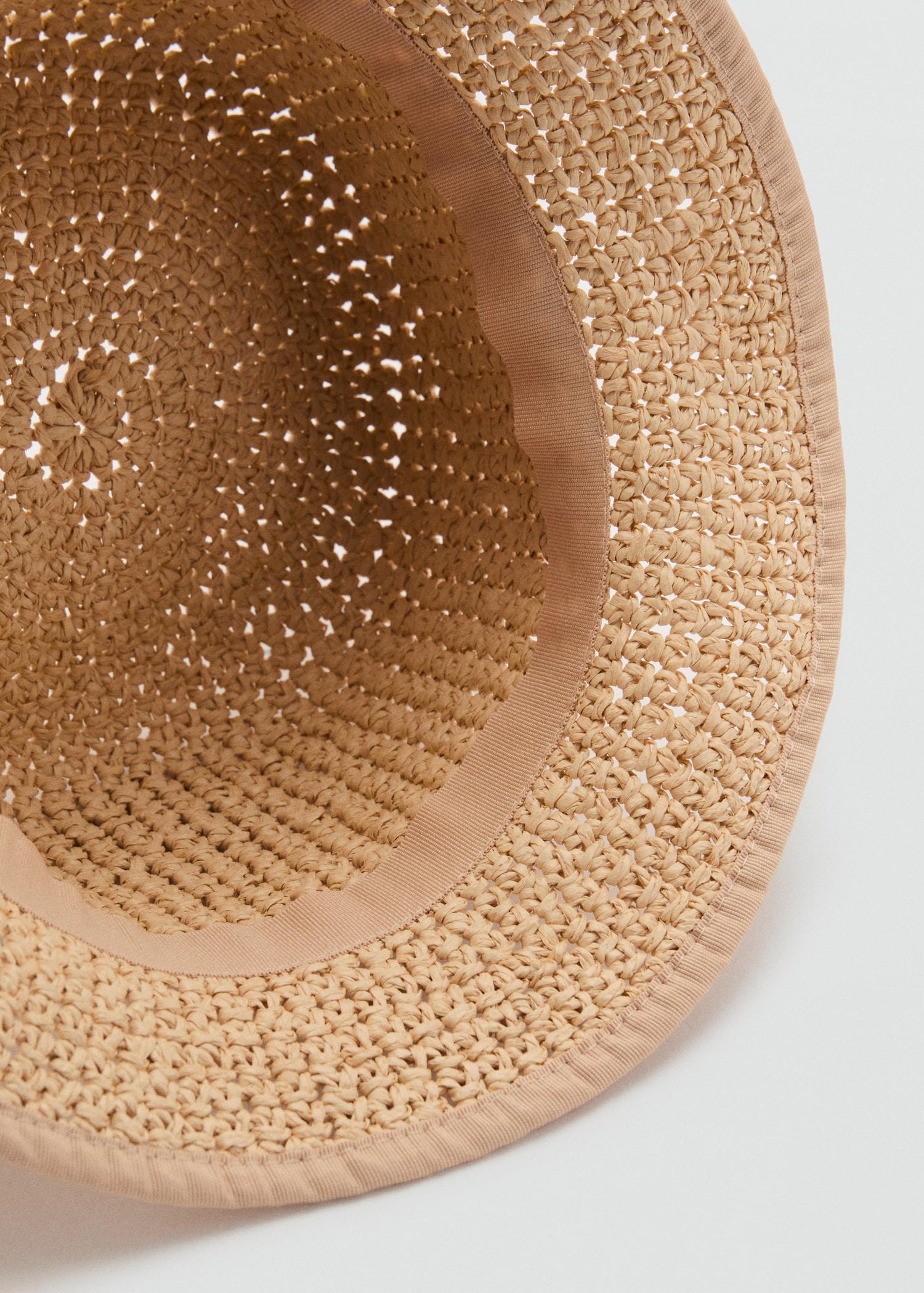 Natural fibre bucket hat - Women | MANGO USA Product Image