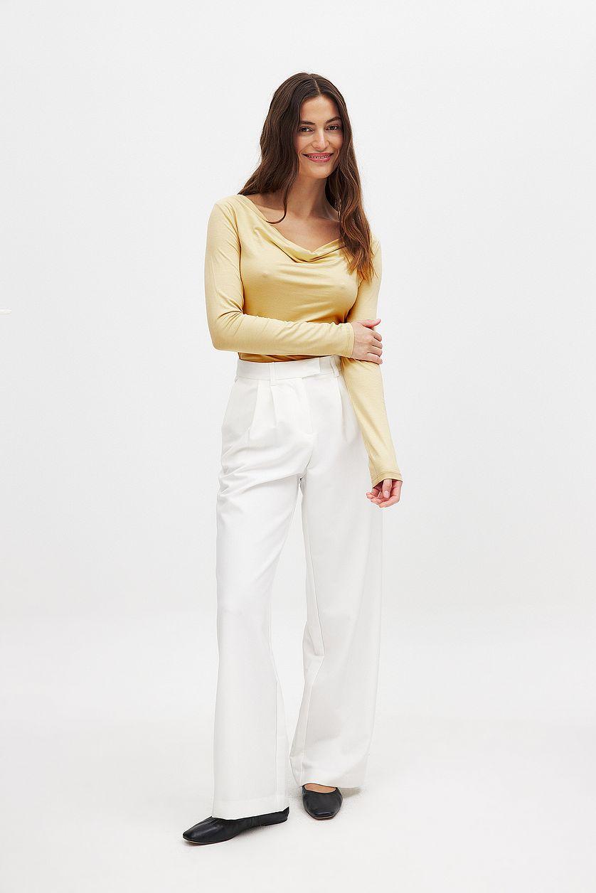 Soft Line Draped Top Product Image