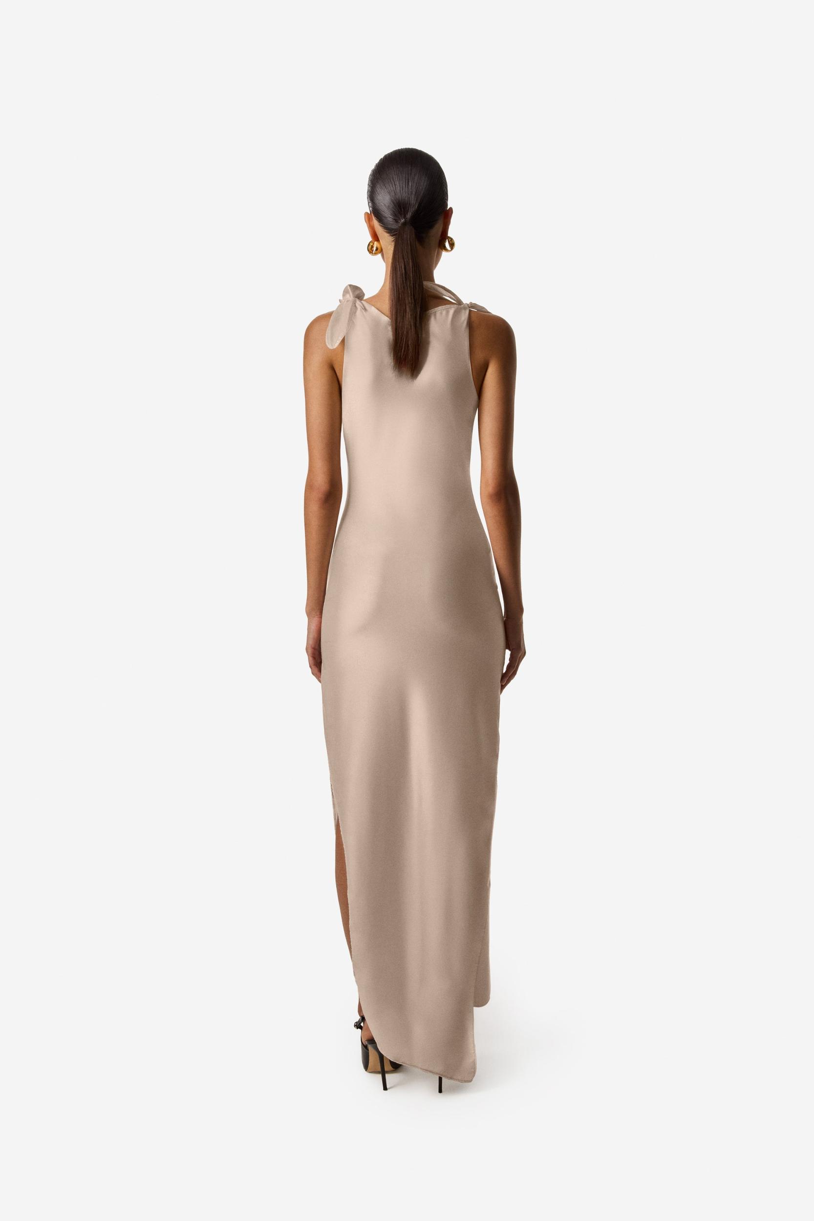 Asymmetric Flower Gown Product Image