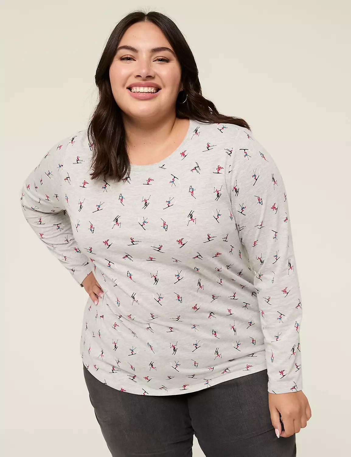 Long-Sleeve Layering Tee Product Image