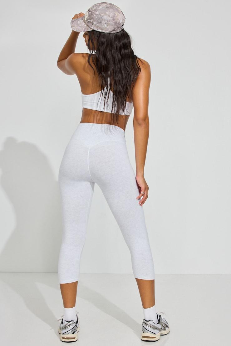 SoftCotton Capri Leggings Product Image