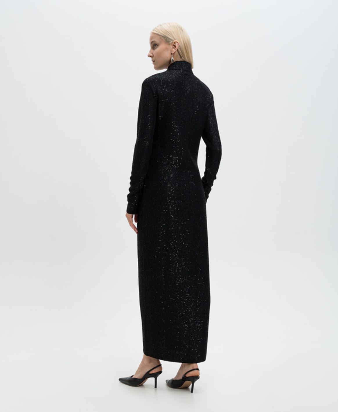 Philosophy di Lorenzo Serafini Seqinned Shirt Maxi Dress Product Image
