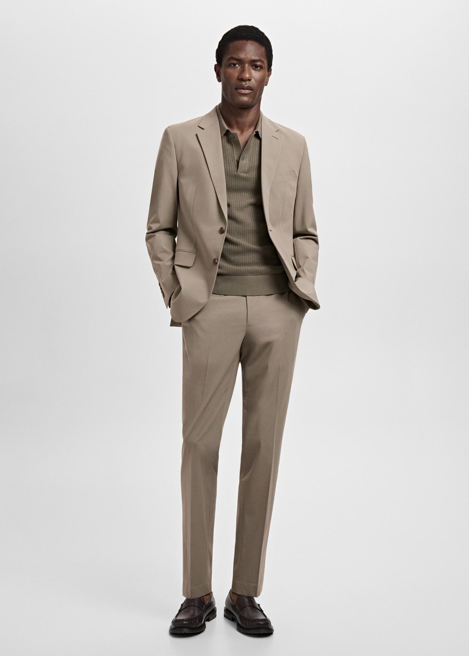 Milan slim-fit suit pants - Men | MANGO USA Product Image