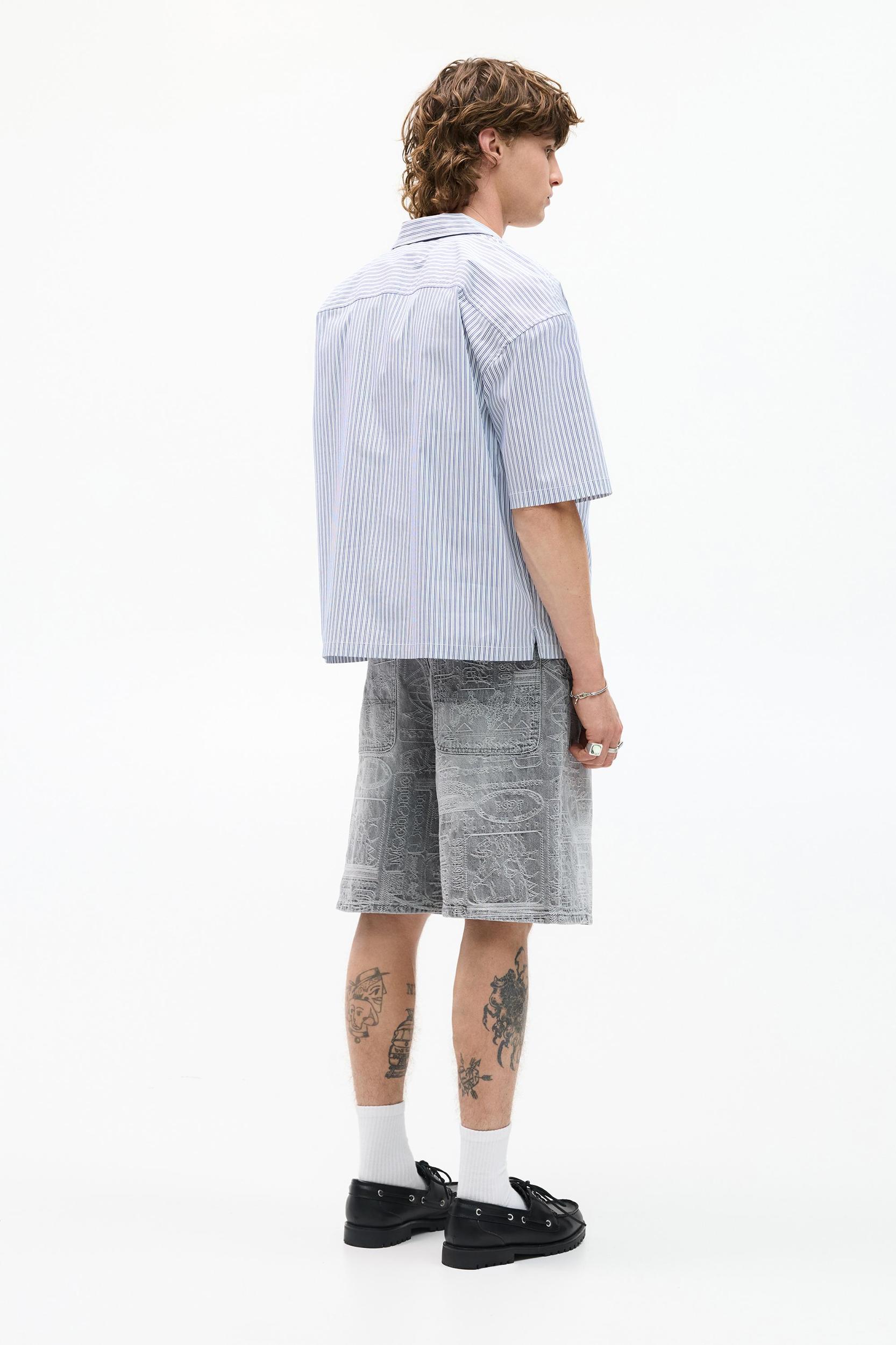 STWD striped short sleeve shirt Product Image