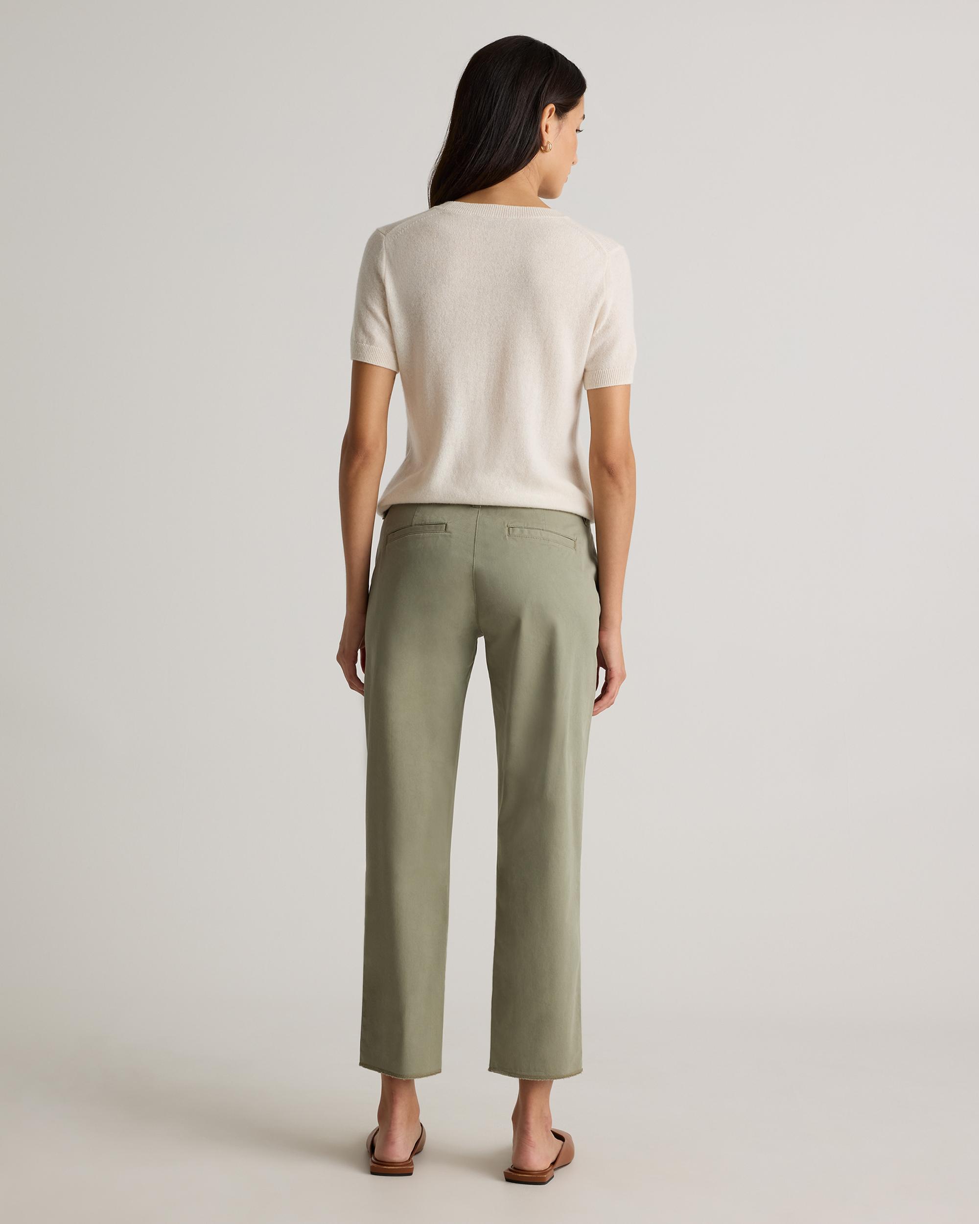 Quince | Women's Organic Stretch Cotton Chino Pants Organic Cotton Product Image