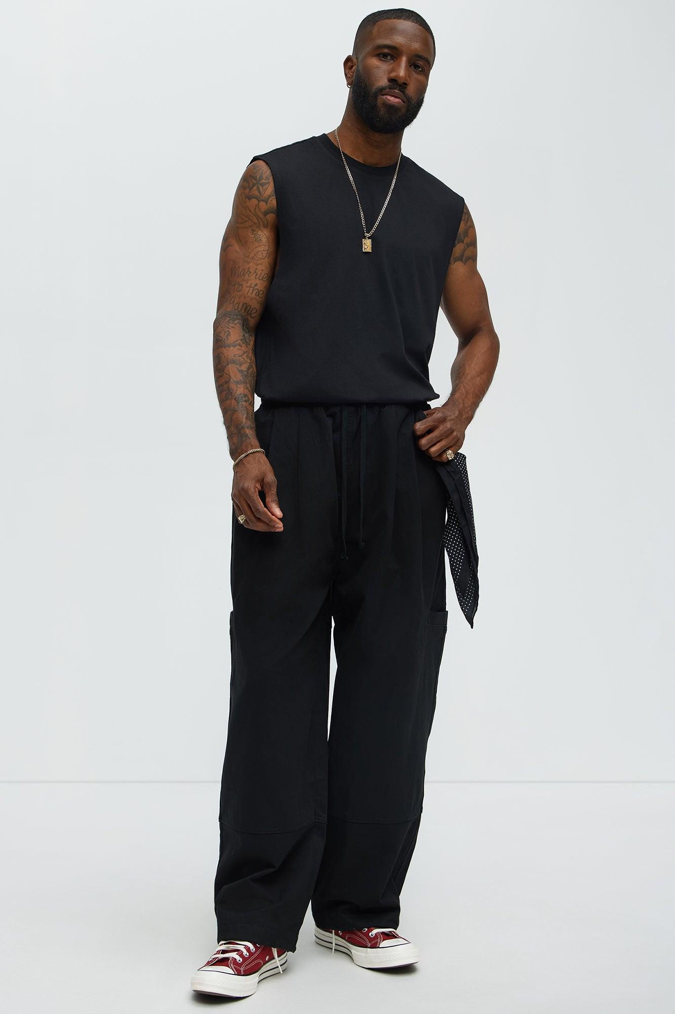 Forte Muscle tee - Black Product Image