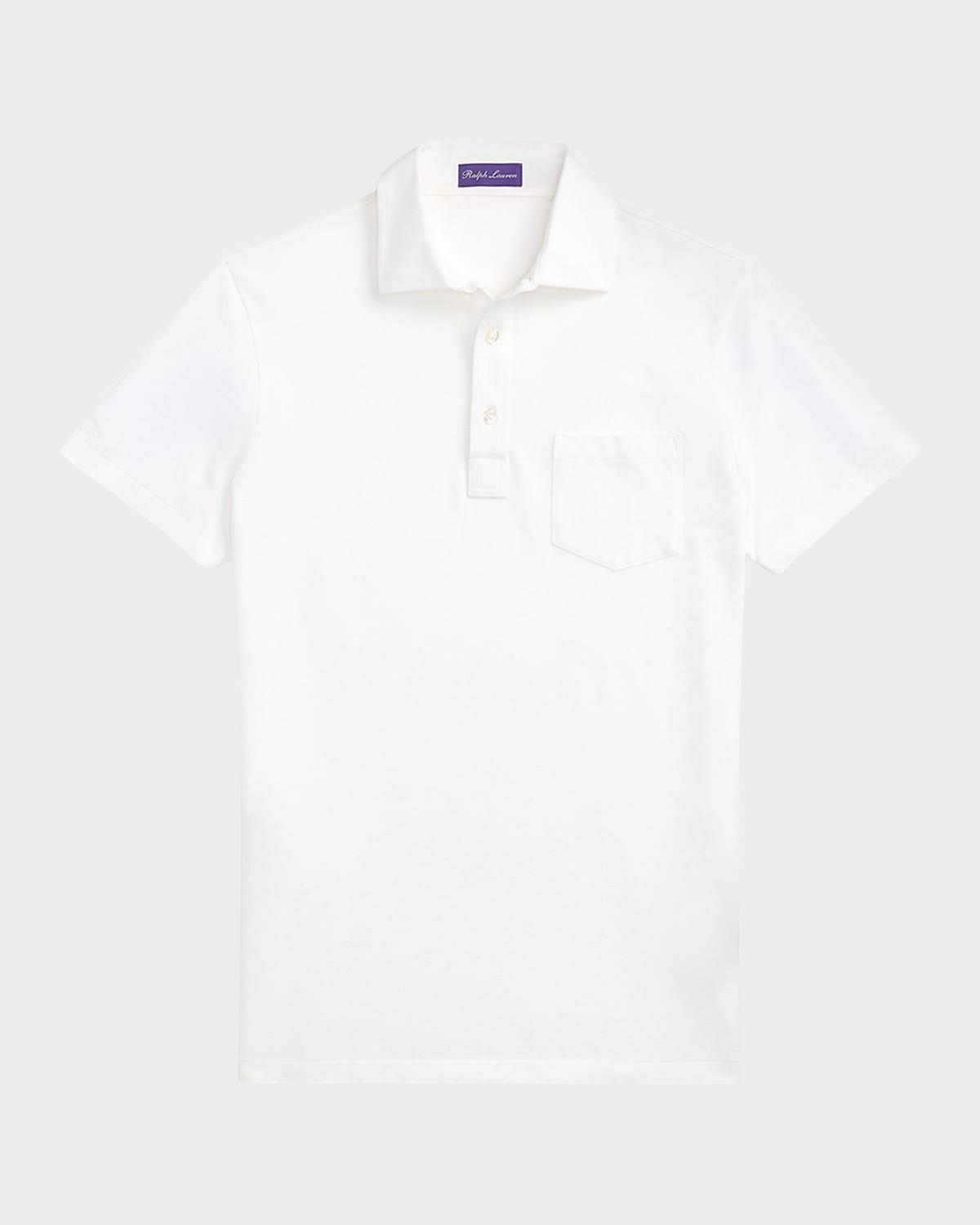 Men's Custom Slim Pique Polo Shirt Product Image