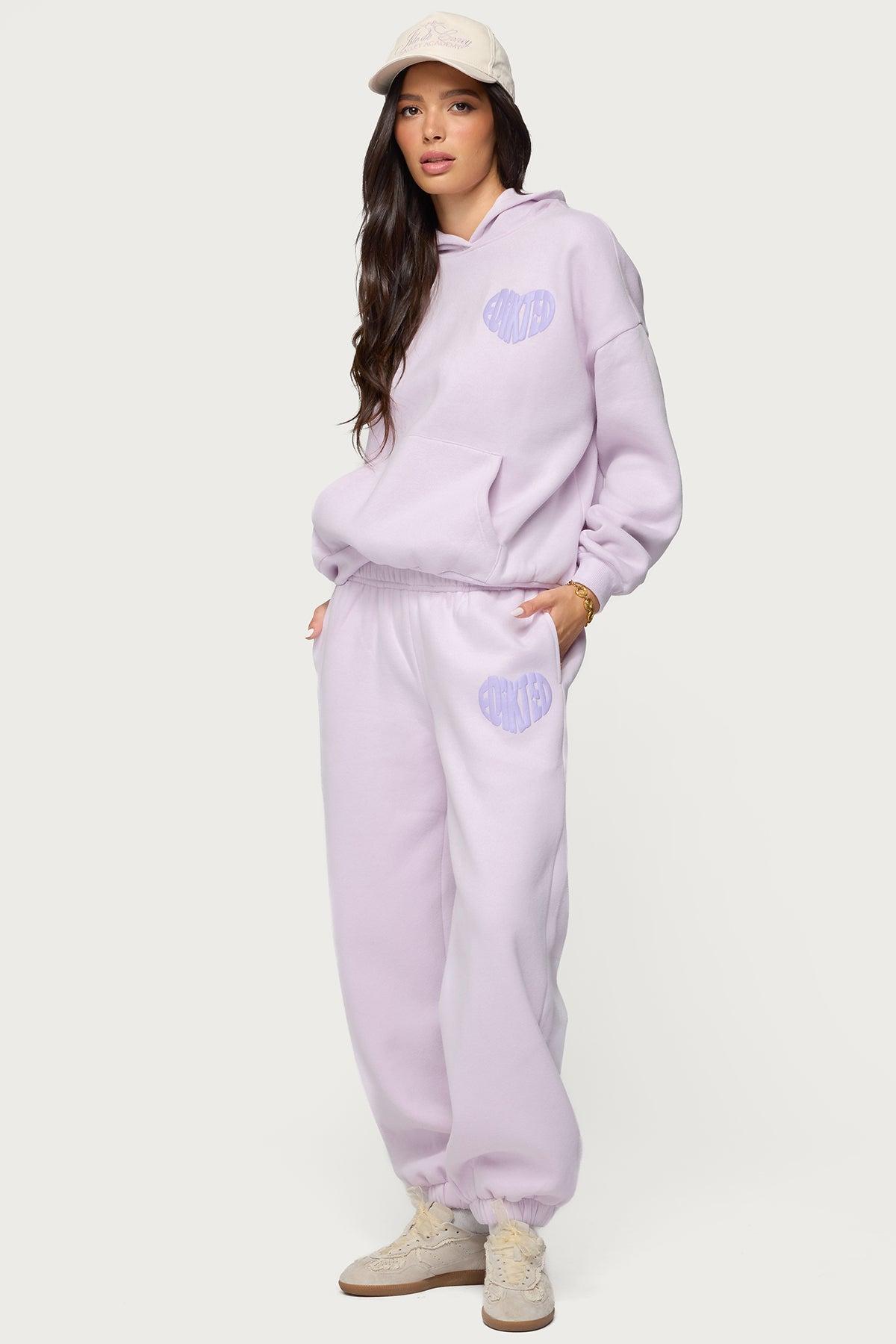 Major Love Edikted Sweatpants Product Image