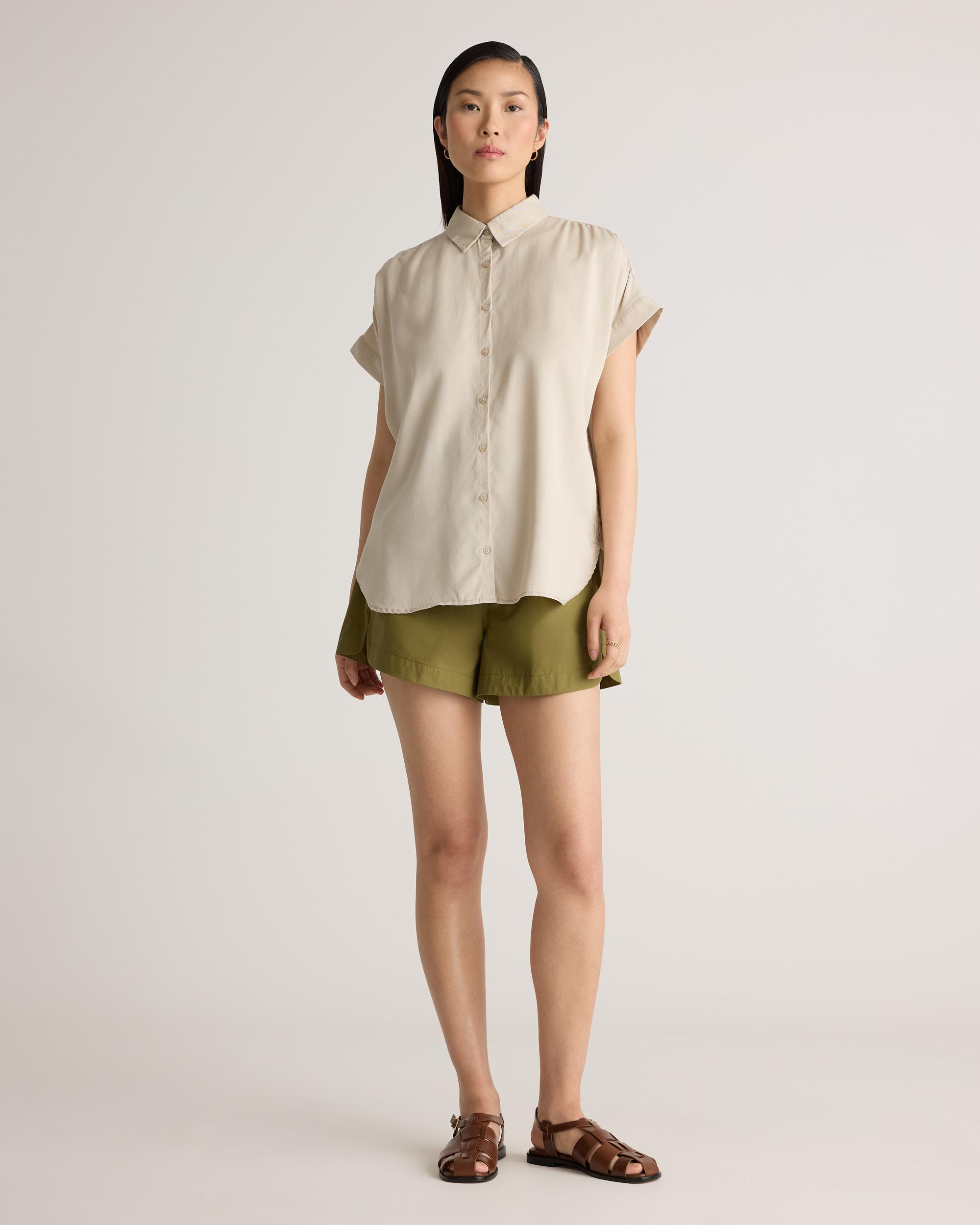 Quince | Women's Vintage Wash Tencel Camp Shirt Product Image