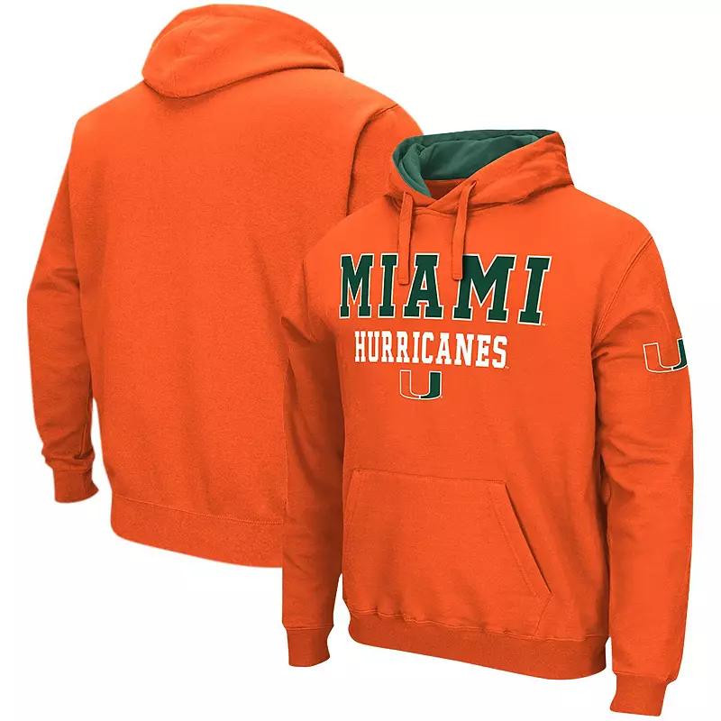Men's Colosseum Charcoal Florida Gators Big & Tall Arch & Logo 2.0 Pullover Hoodie,  Product Image